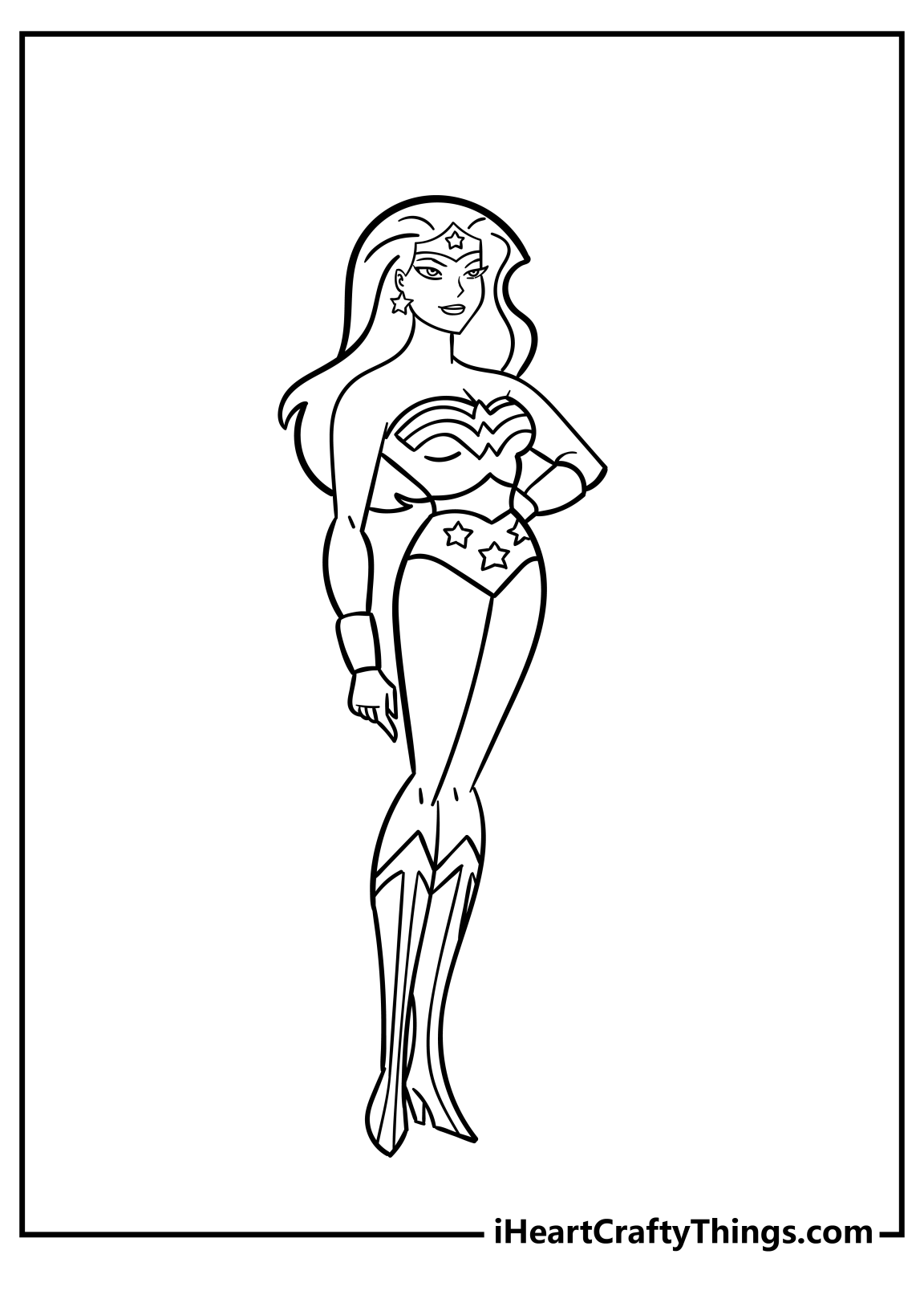 20 Wonder Woman Coloring Pages Free Cute PDF Printables