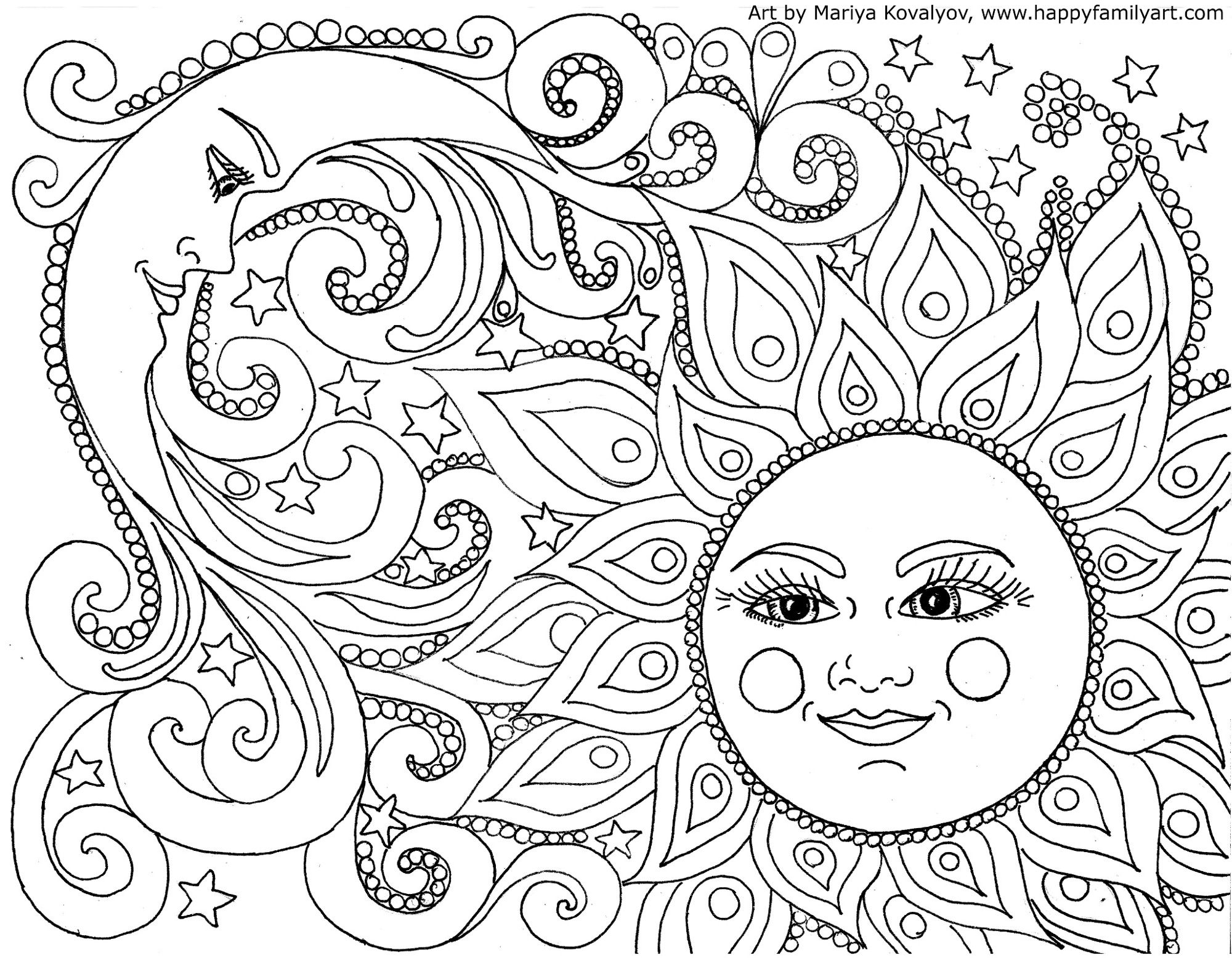 Blank Coloring Pages
