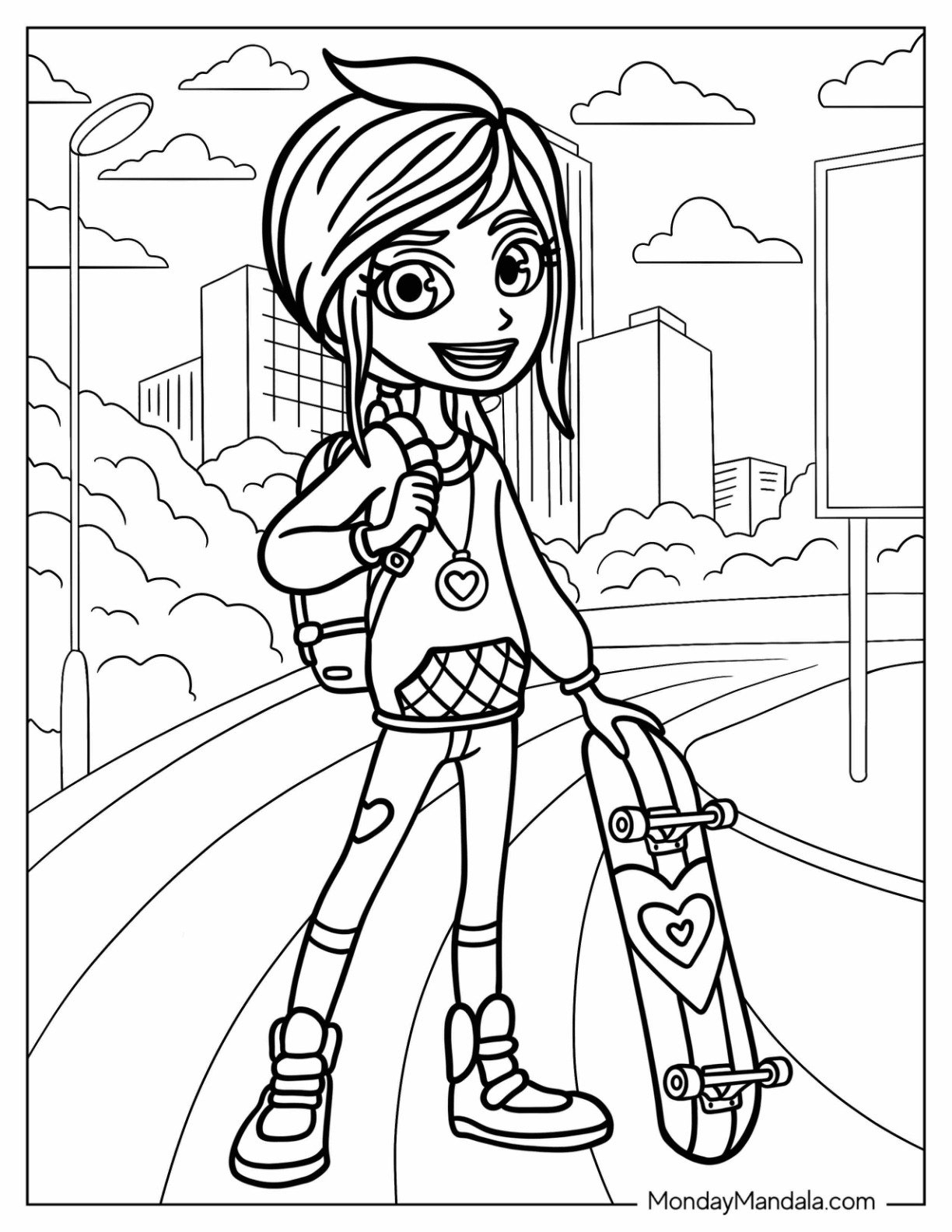 Polly Pocket Coloring Pages