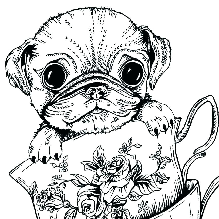 23 Pictures To Colour Of Dogs Free Coloring Pages