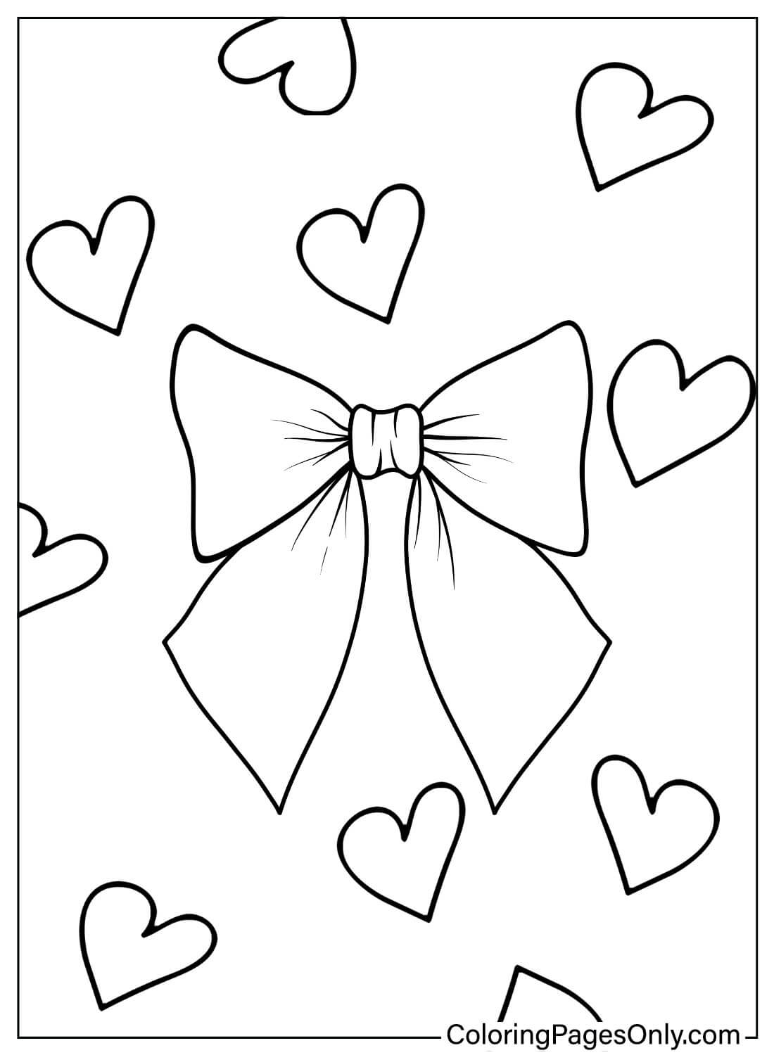 24 Bow Coloring Pages ColoringPagesOnly