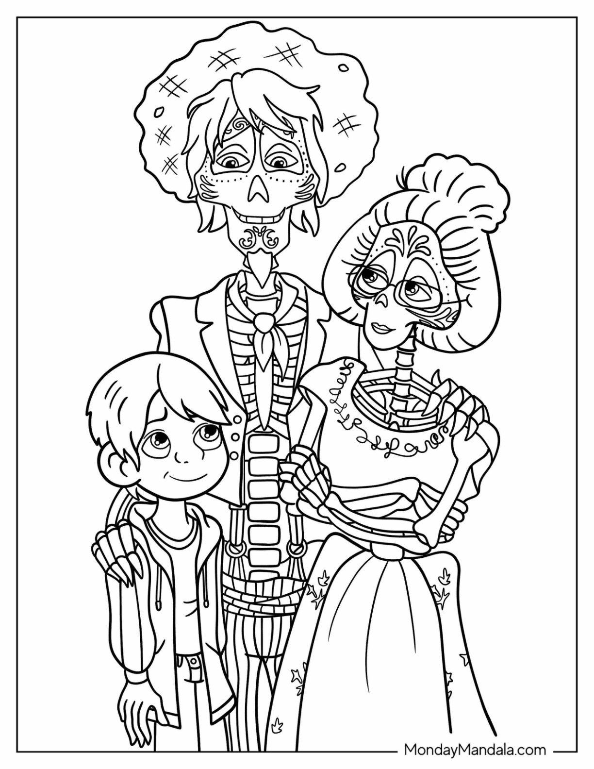 24 Coco Coloring Pages Free PDF Printables