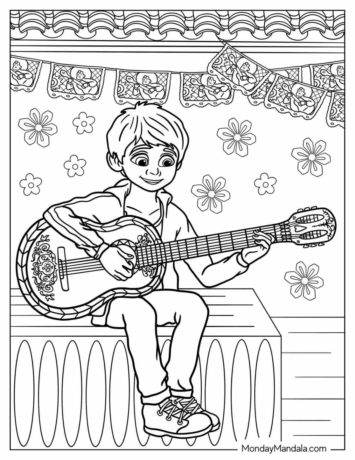 24 Coco Coloring Pages Free PDF Printables