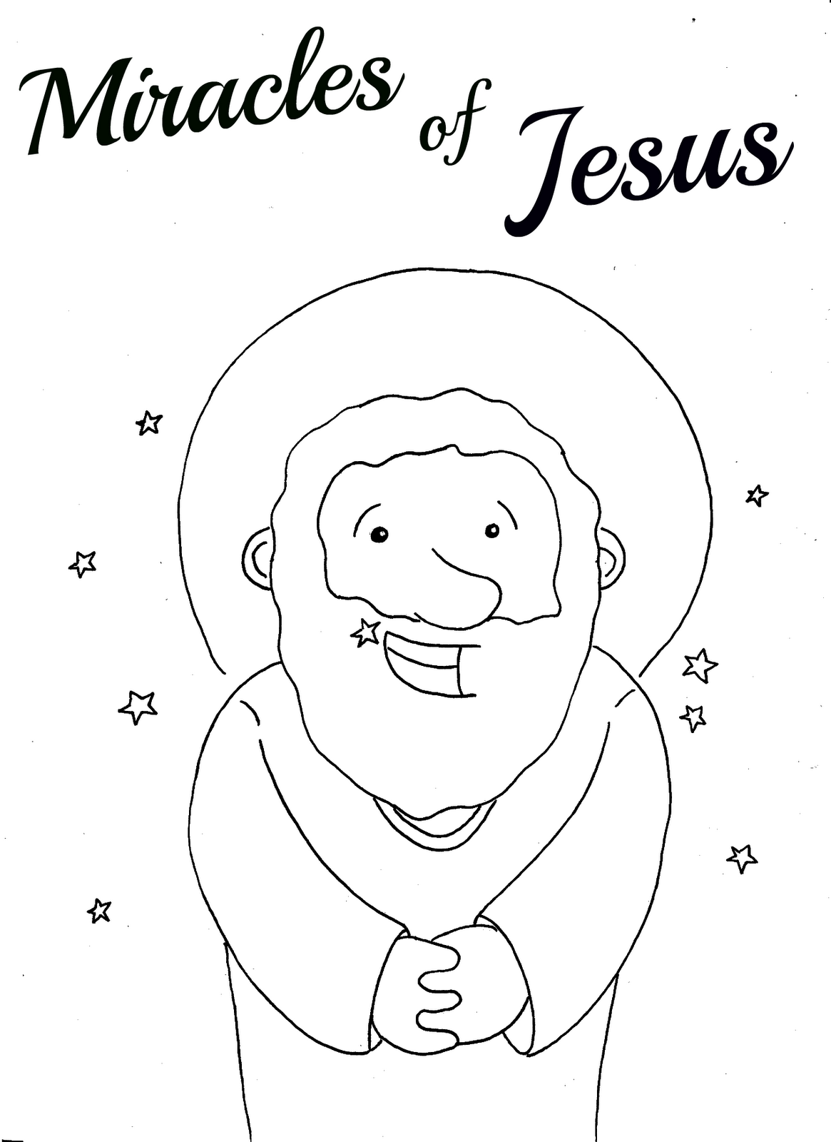 24 Miracles Of Jesus Coloring Pages Free Coloring Pages