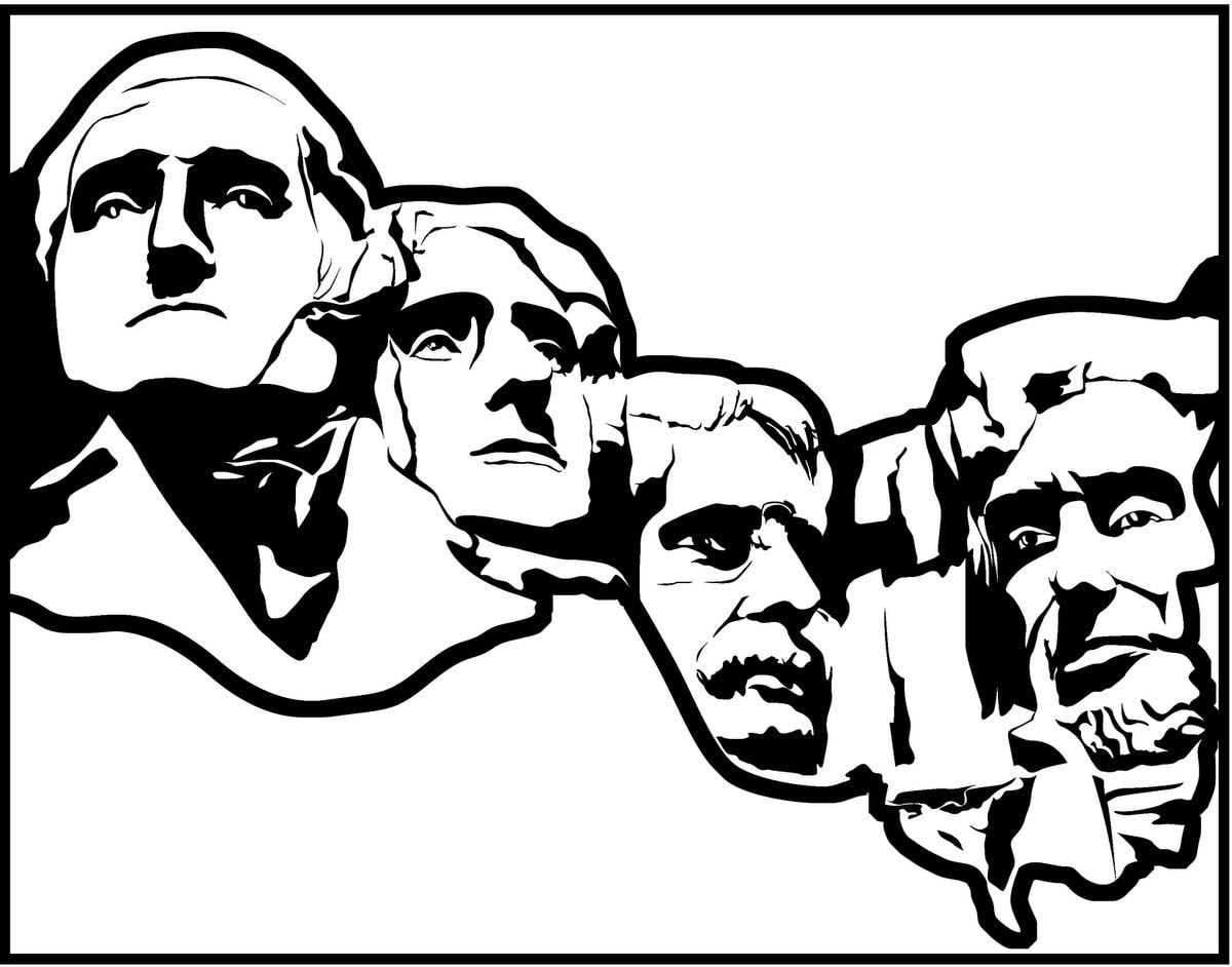 26 Best Ideas For Coloring Mount Rushmore Coloring Page