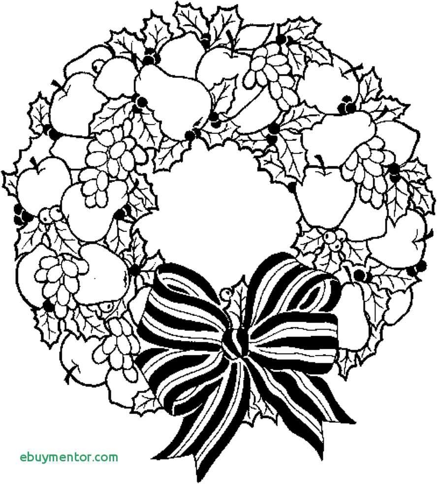 27 Pretty Picture Of Christmas Wreath Coloring Pages Albanysinsanity Free Christmas