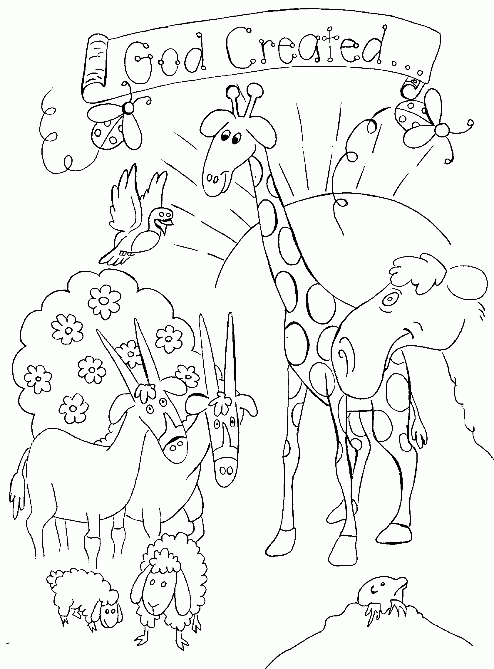 28 God Is Good Coloring Pages