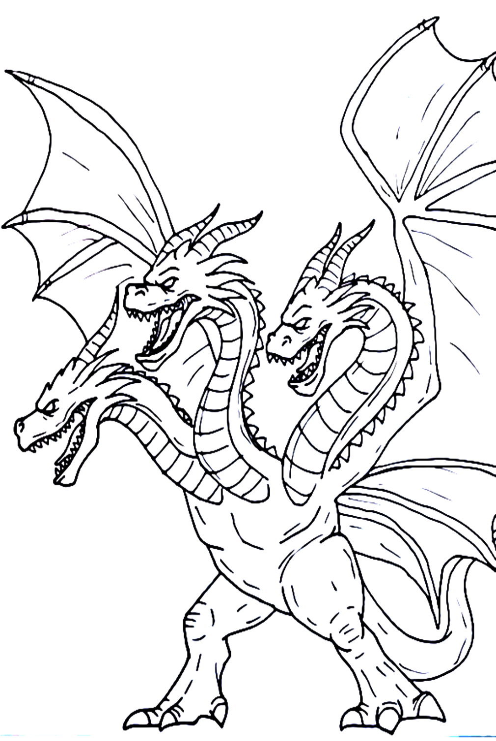 28 King Ghidorah Coloring Pages ColoringPagesOnly