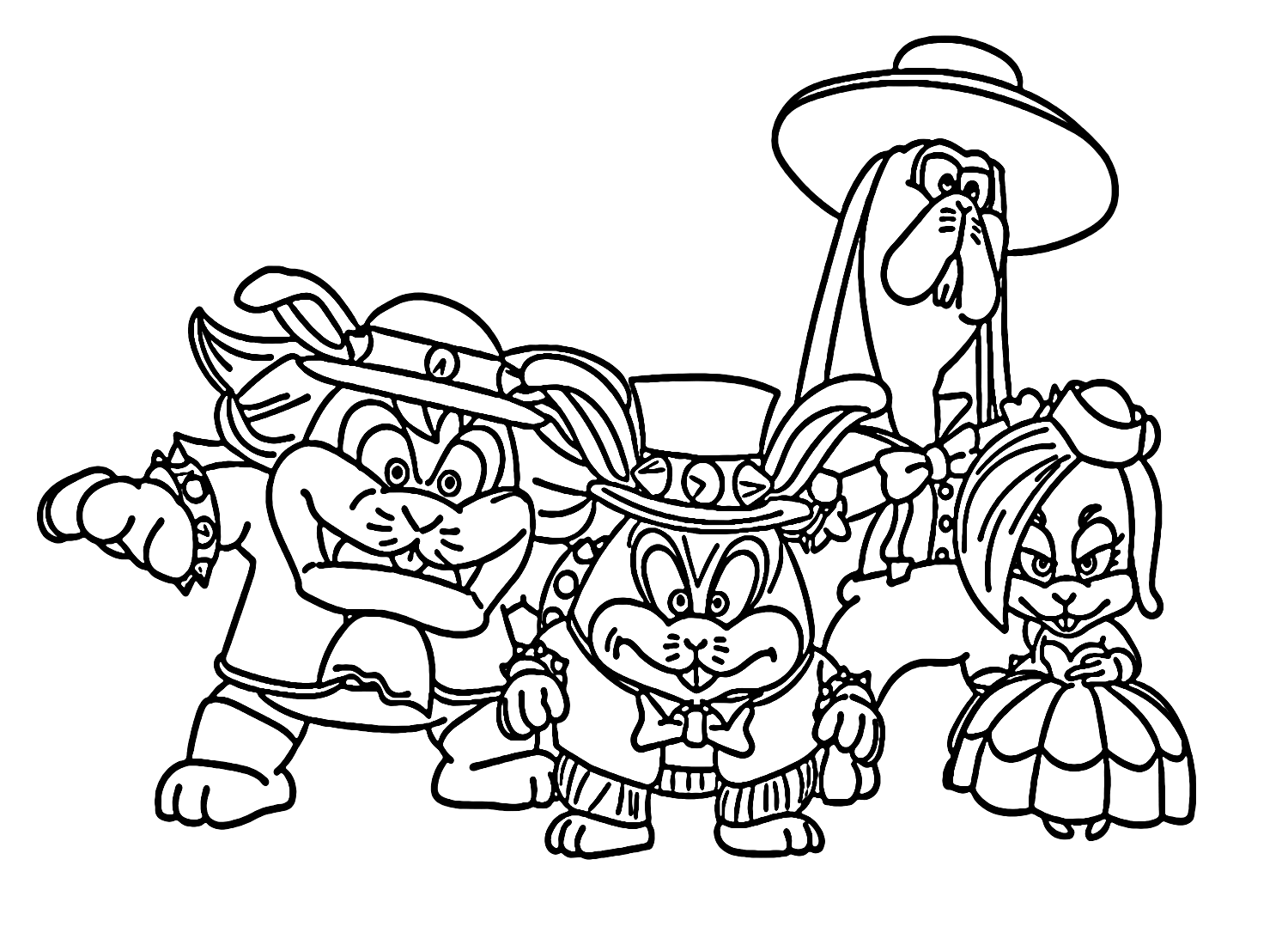 29 Super Mario Odyssey Coloring Pages ColoringPagesOnly