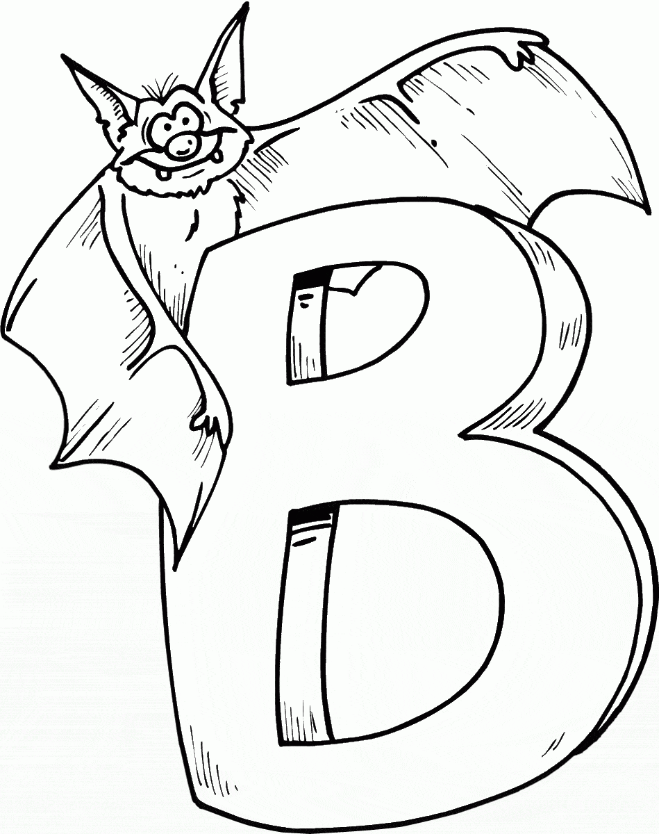 30 Free Bat Coloring Pages Printable