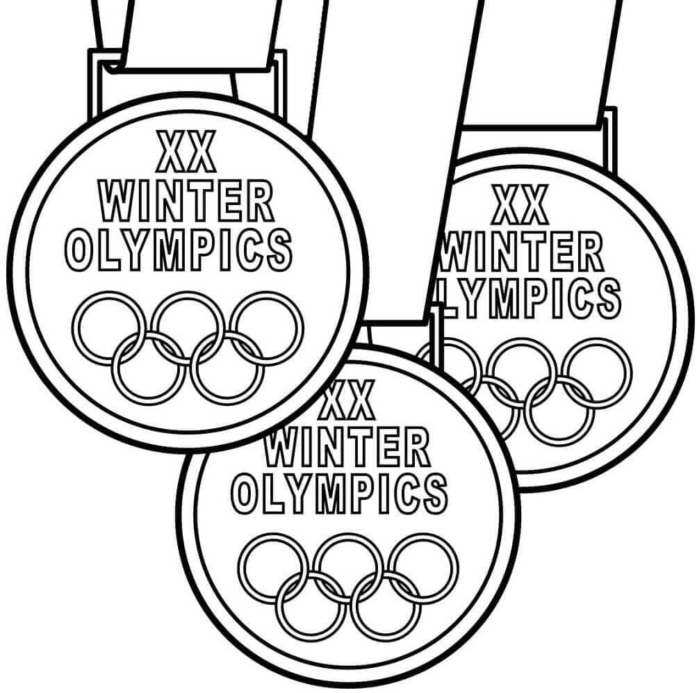 30 Free Olympic Coloring Pages Printable