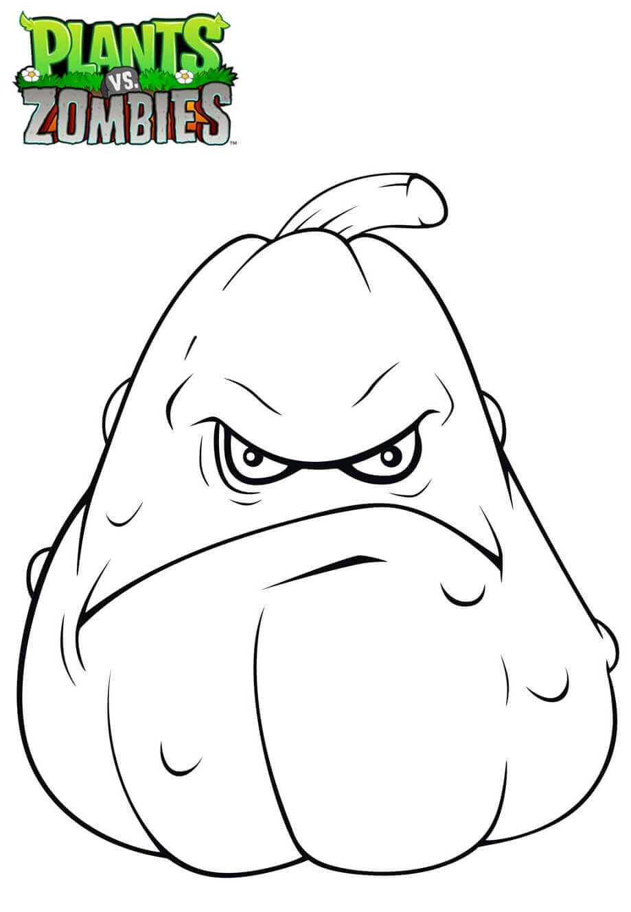 30 Free Printable Plants Vs Zombies Coloring Pages