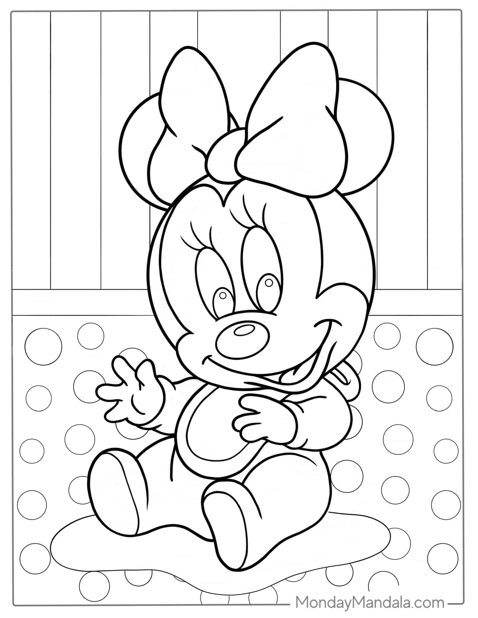 Minnie Coloring Page