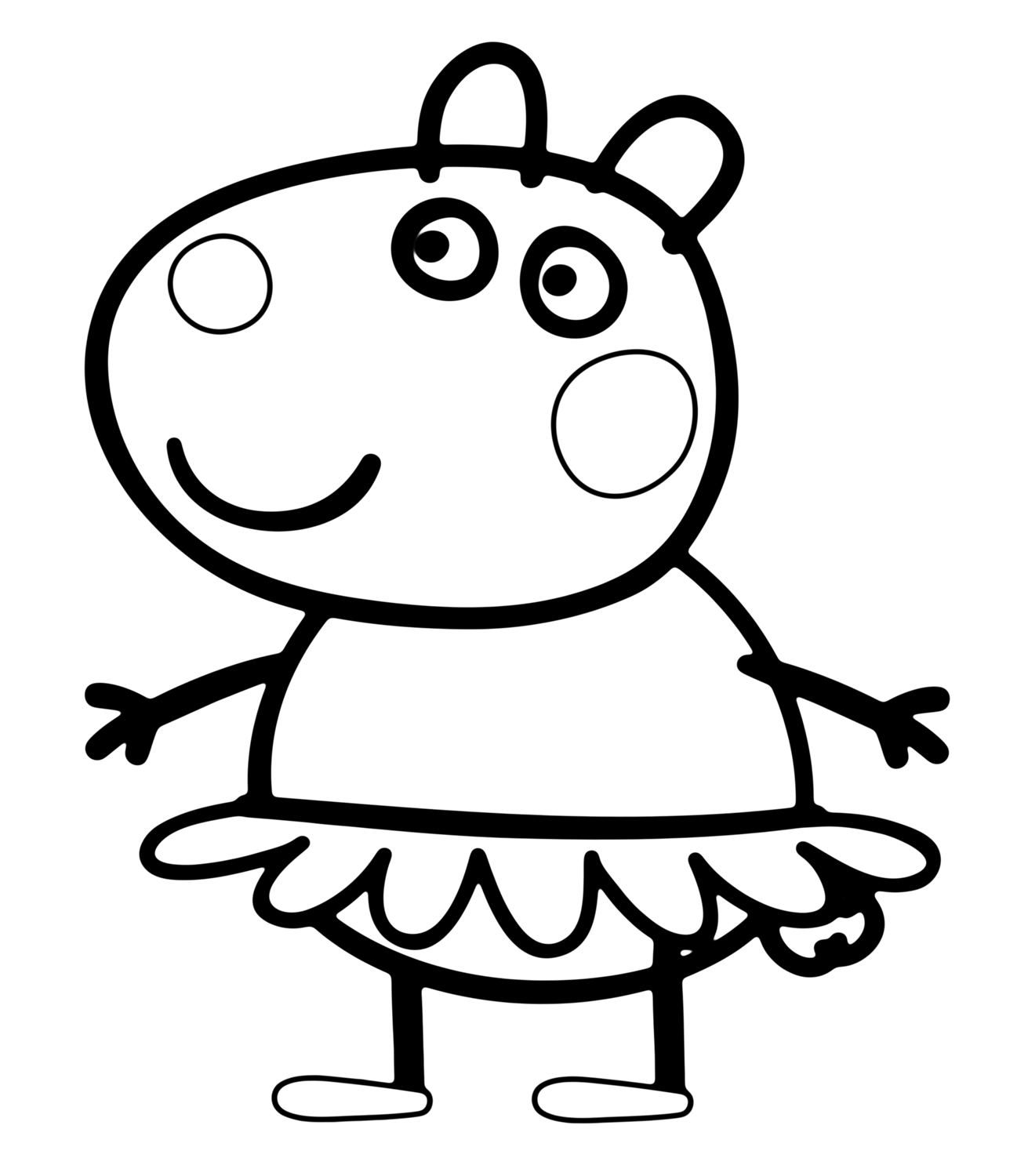 30 Printable Peppa Pig Coloring Pages You Won T Find Anywhere