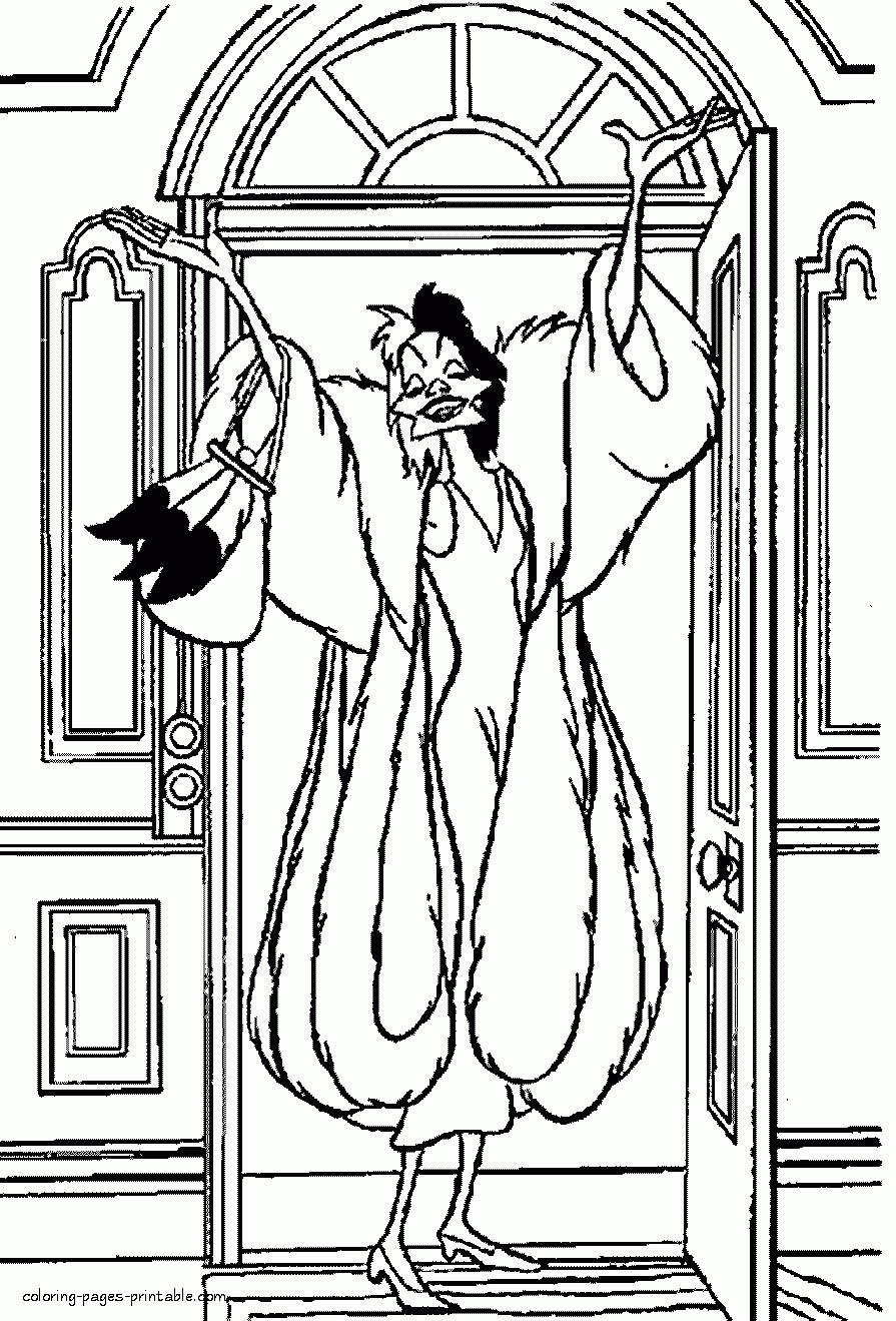 35 Coloring Book Disney Villains Coloring Pages