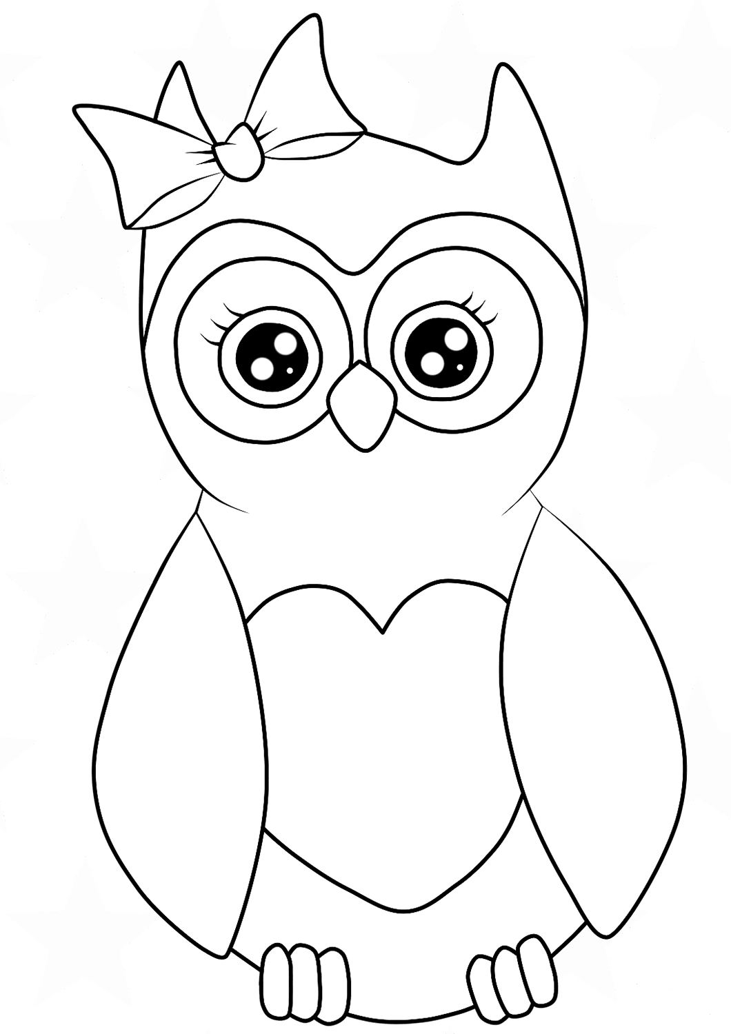 35 Free Owl Coloring Pages Printable
