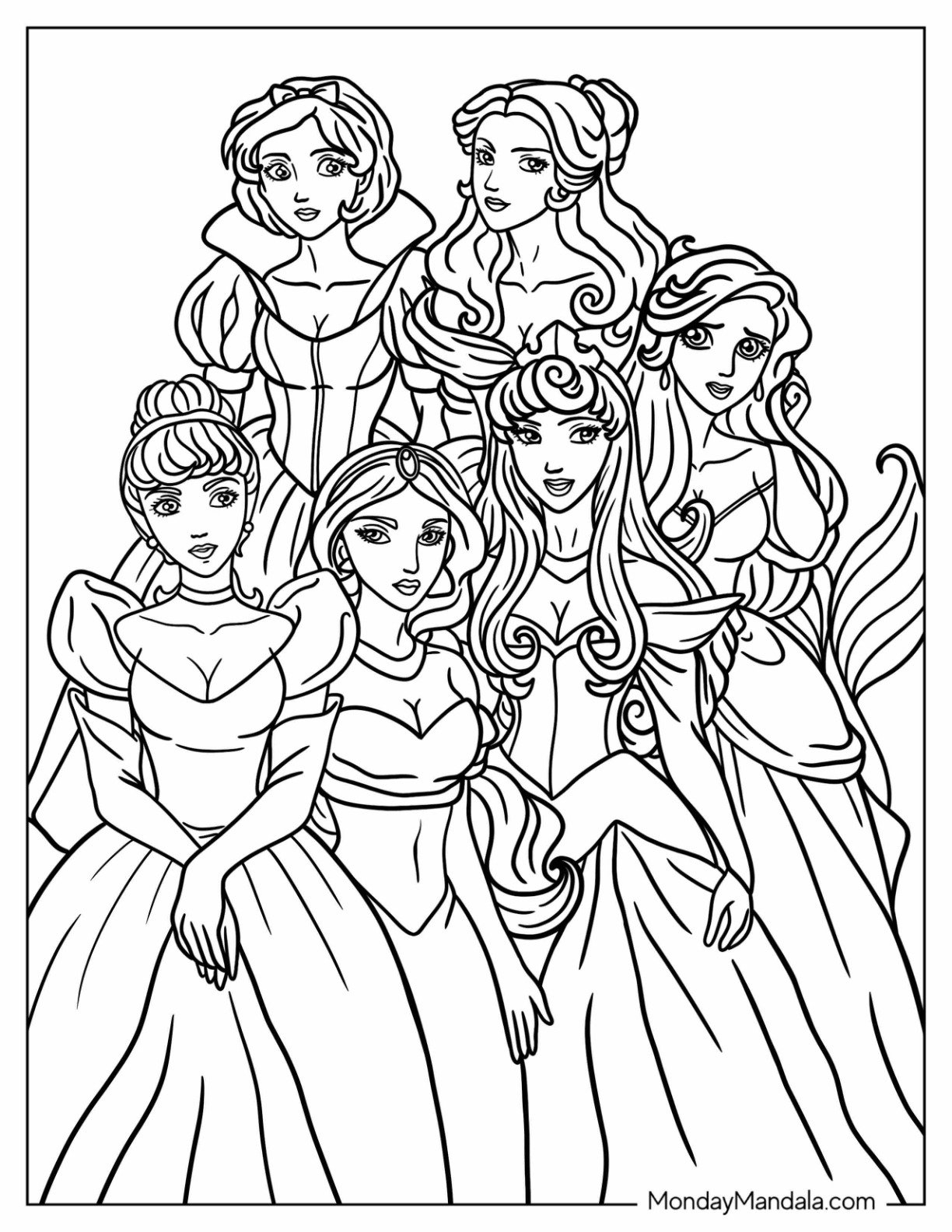 Disney Color Pages Pdf