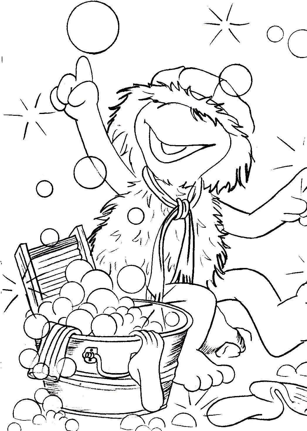 37 Fraggle Rock Coloring Pages Fixed Vegan