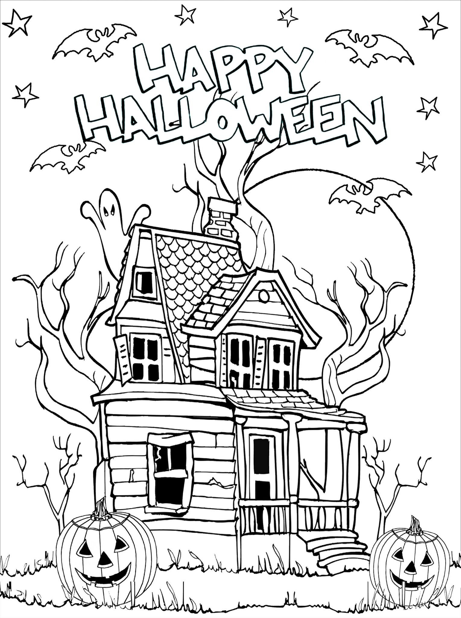 39 FREE Halloween Coloring Pages Halloween Activity Pages Scary Halloween Coloring Pages