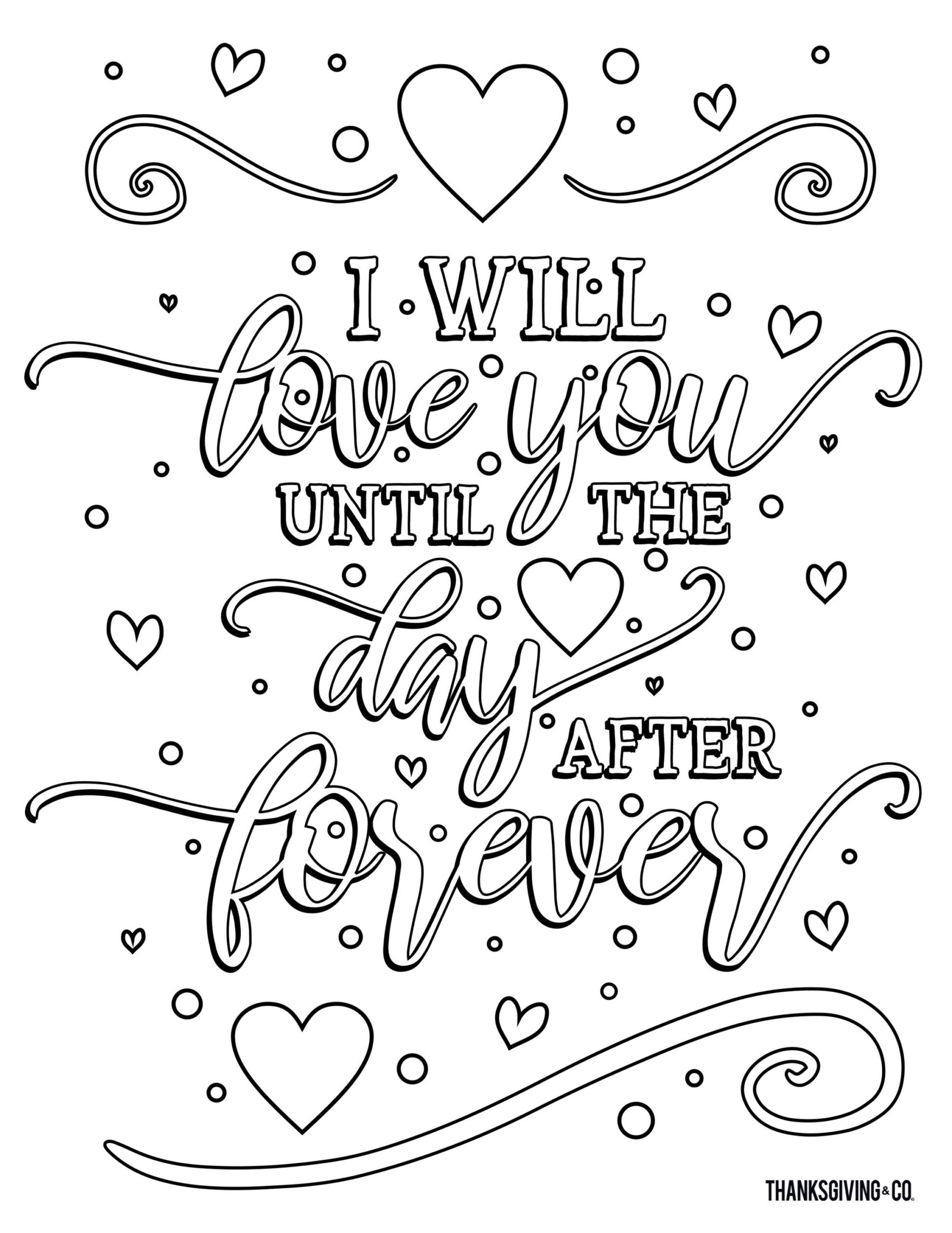 4 Free Adult Coloring Pages For Valentine S Day That Will Bring Out Your Inner Child Words