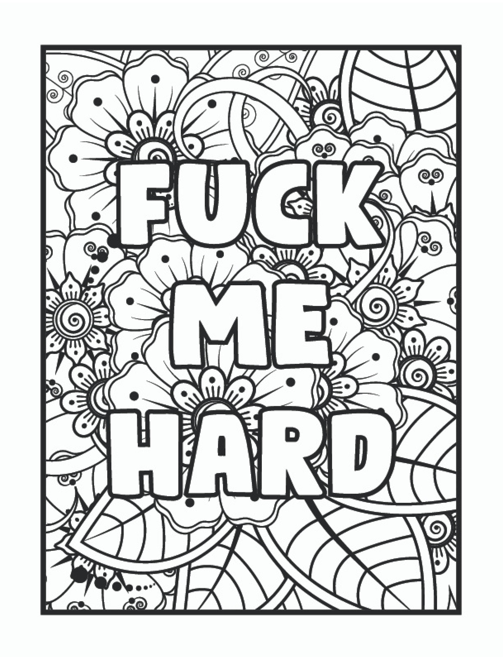 41 Dirty Funny Coloring Pages For Adults Adult Coloring Book Etsy UK