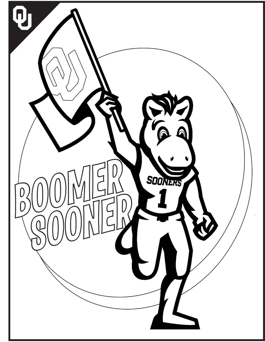 48 Awesome Collection Ou Sooners Football Coloring Pages Sooner Tracker On Twitter Looking