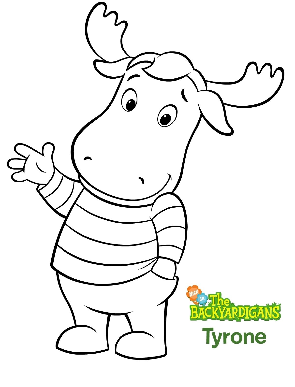 The Backyardigans Coloring Pages