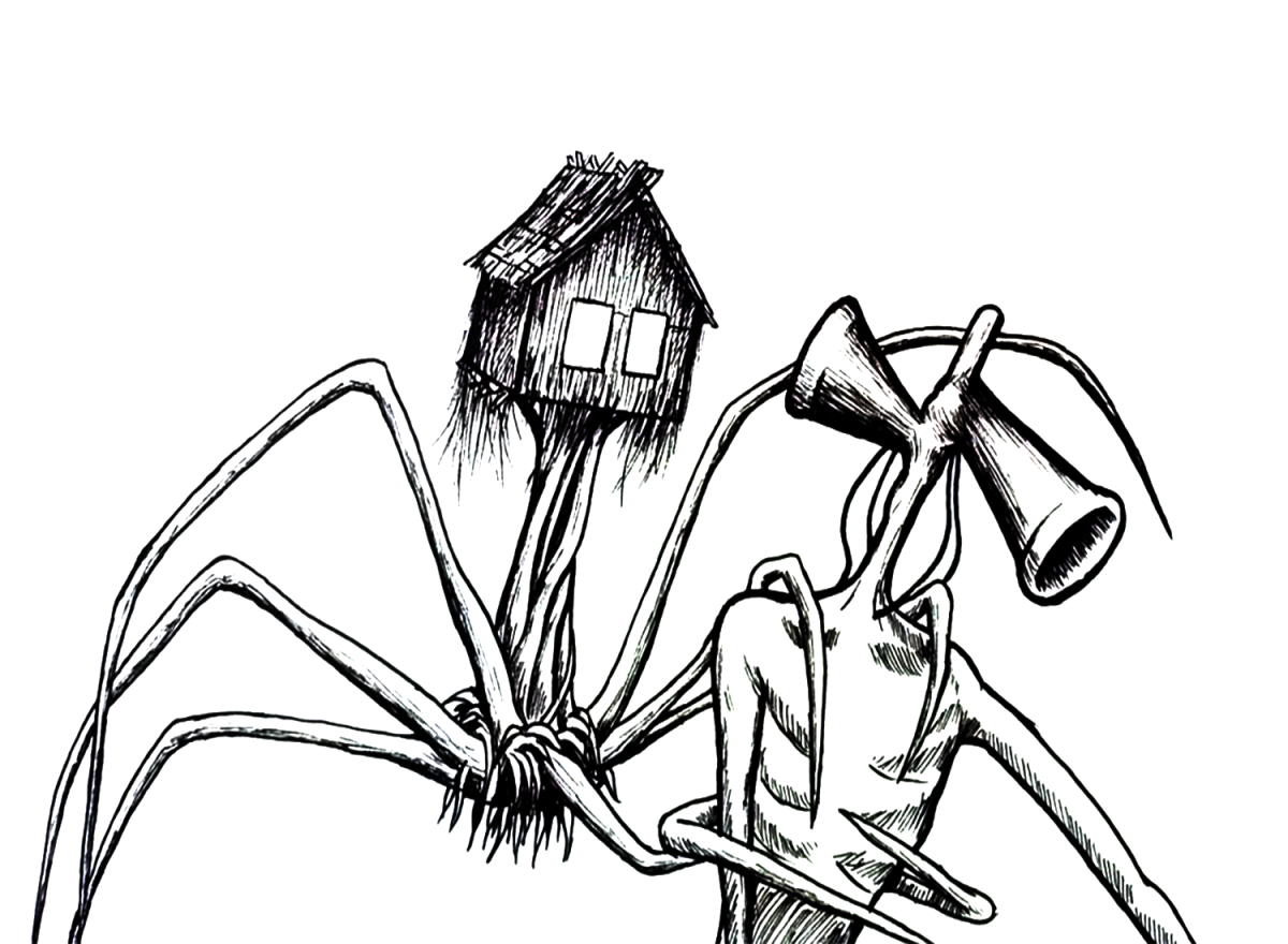 Siren Head Coloring Pages