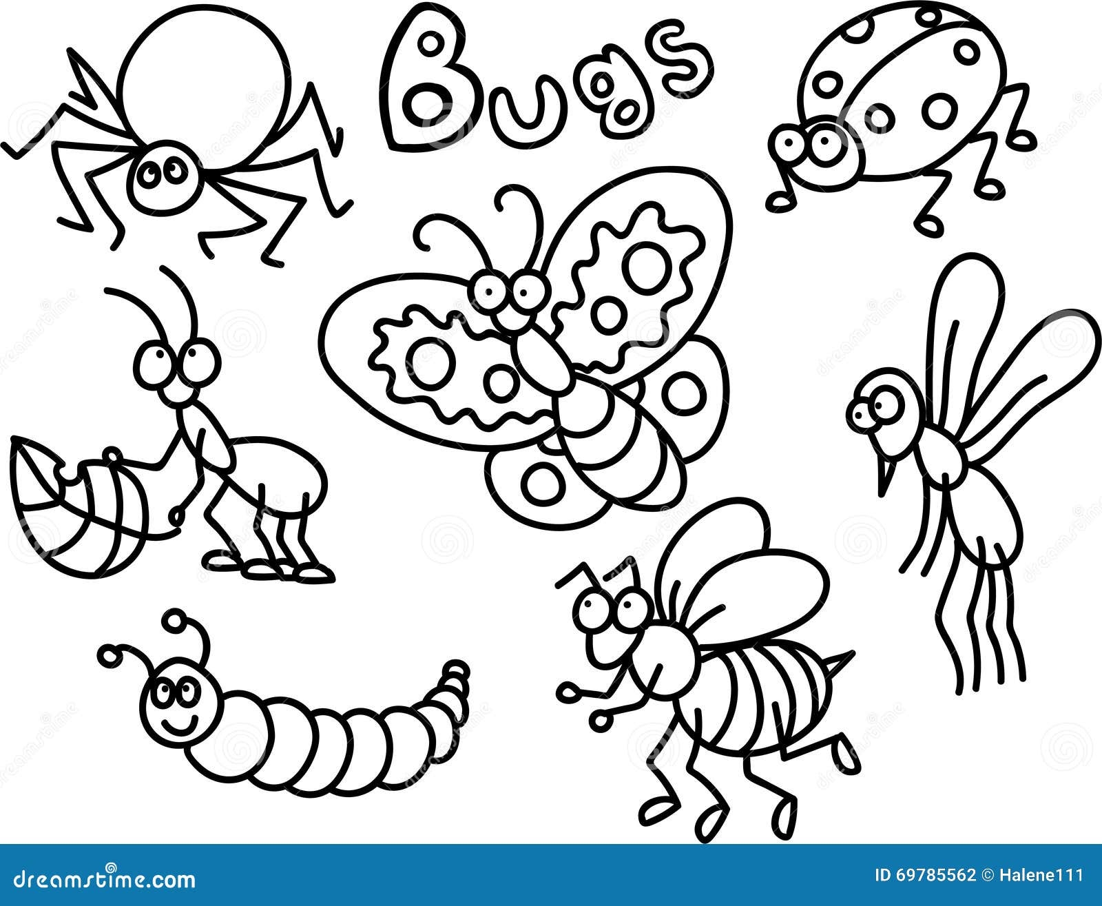 50 Best Ideas For Coloring Free Bugs Coloring Pages