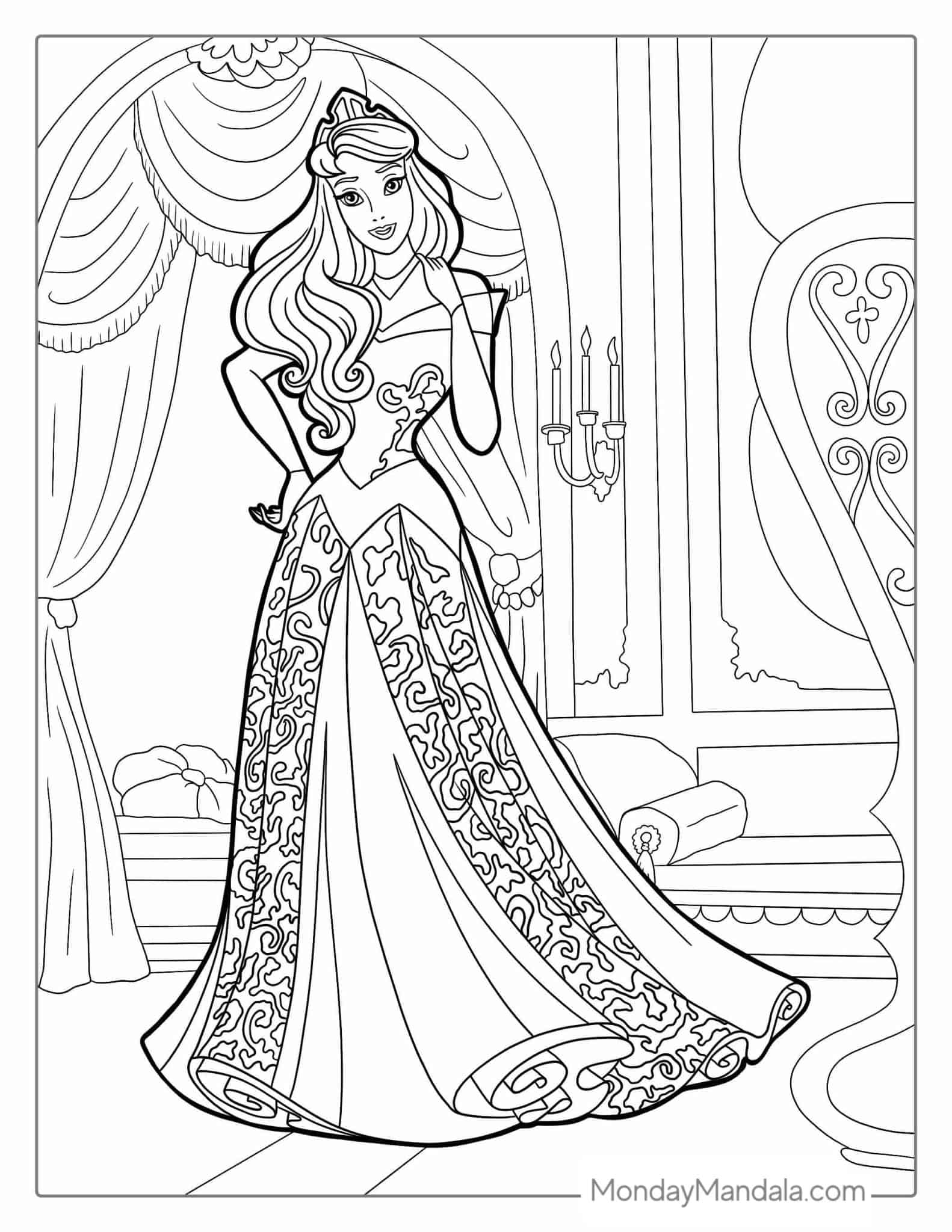 Barbie Coloring Pages