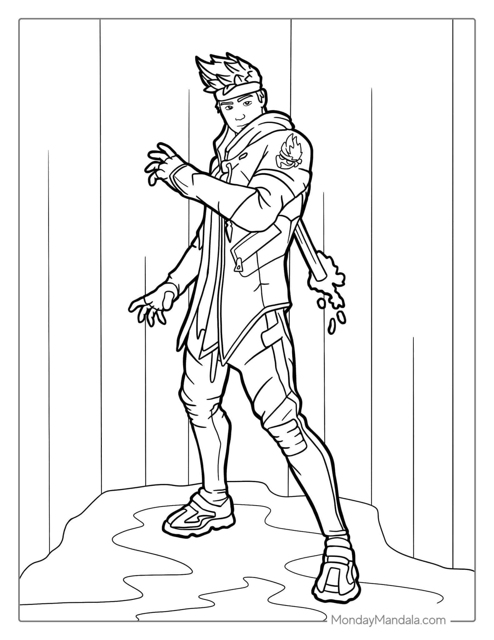 58 Fortnite Coloring Pages Free PDF Printables