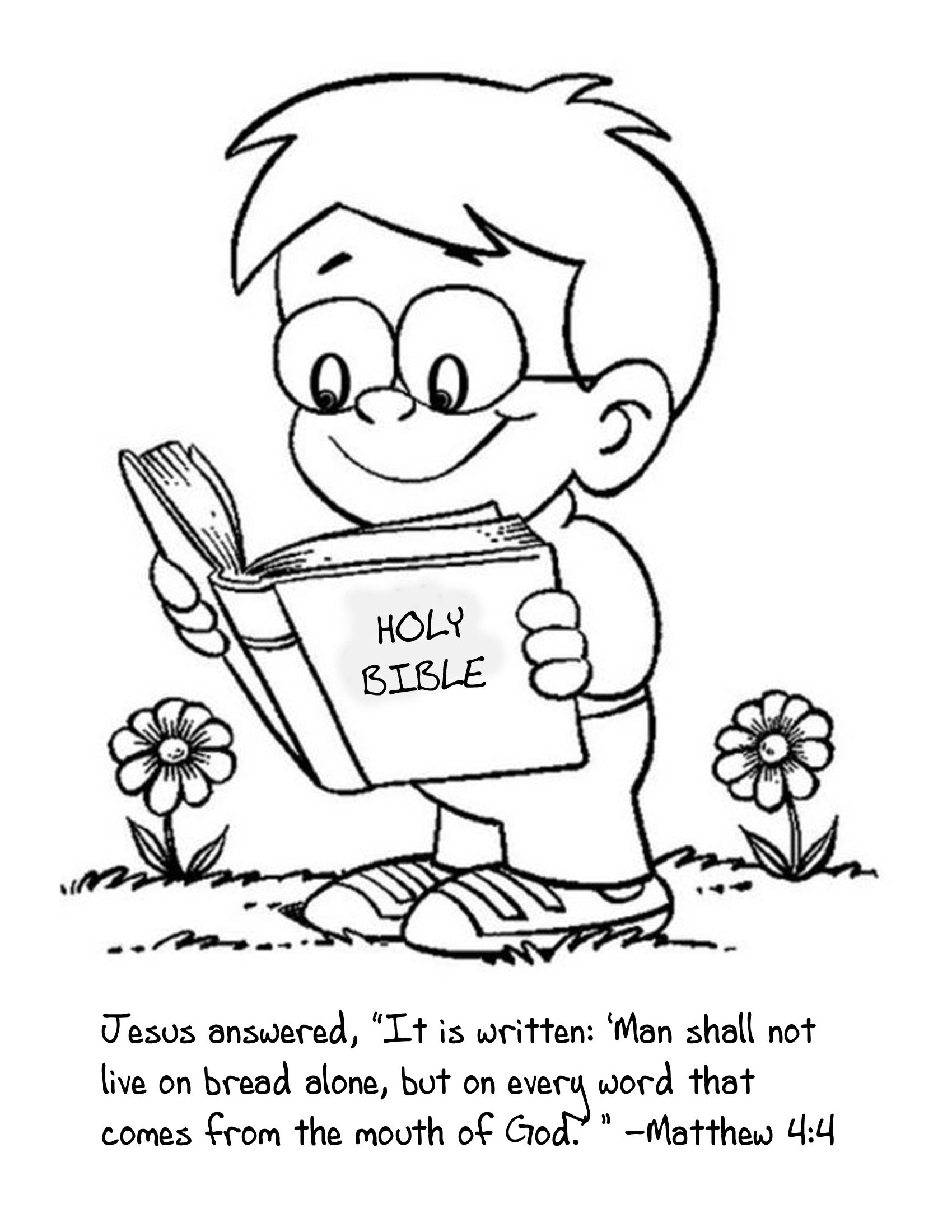 58 Free Bible Verse Coloring Pages For Preschoolers Ewcrafty Angel