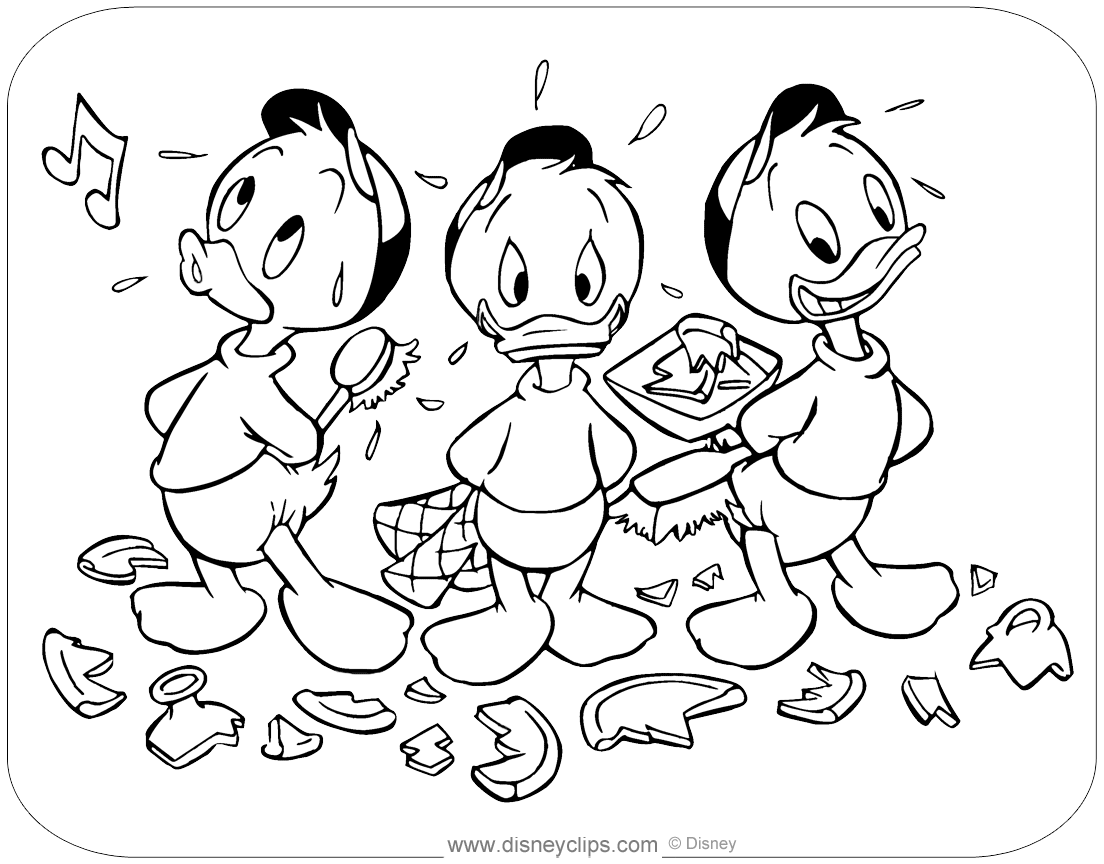 60 Printable Ducktales Coloring Pages Disneyclips
