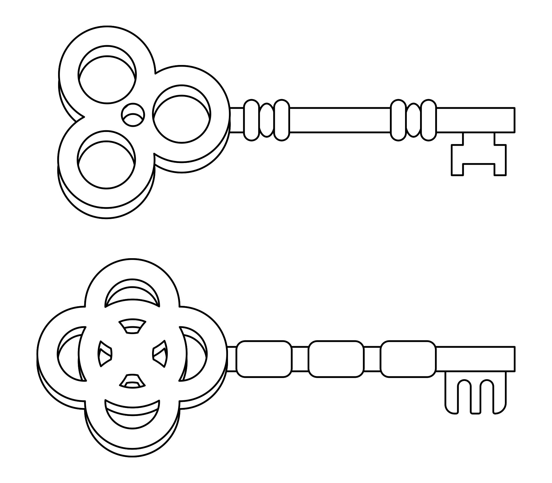7 Best Images Of Printable Picture Of A Key Key Outline Clip Art Free Printable Key Shape