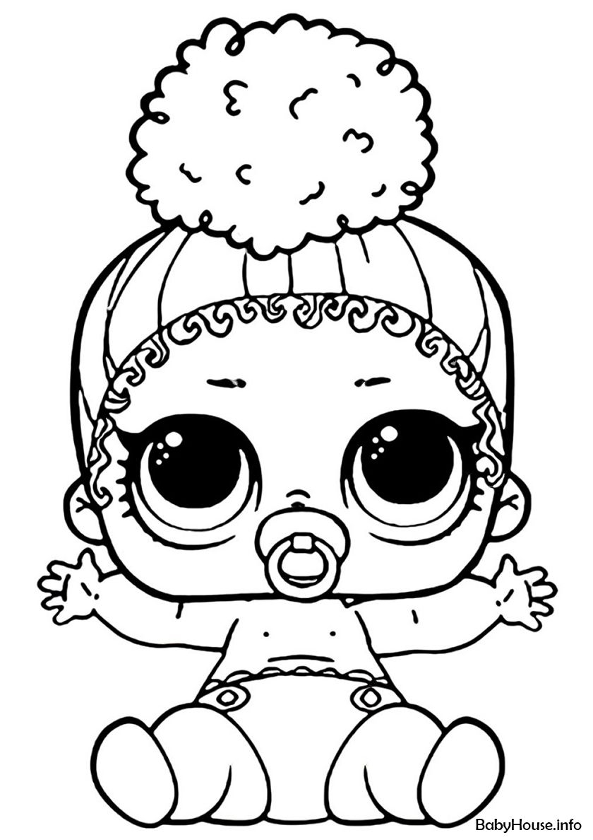 Lol Lil Sisters Coloring Pages