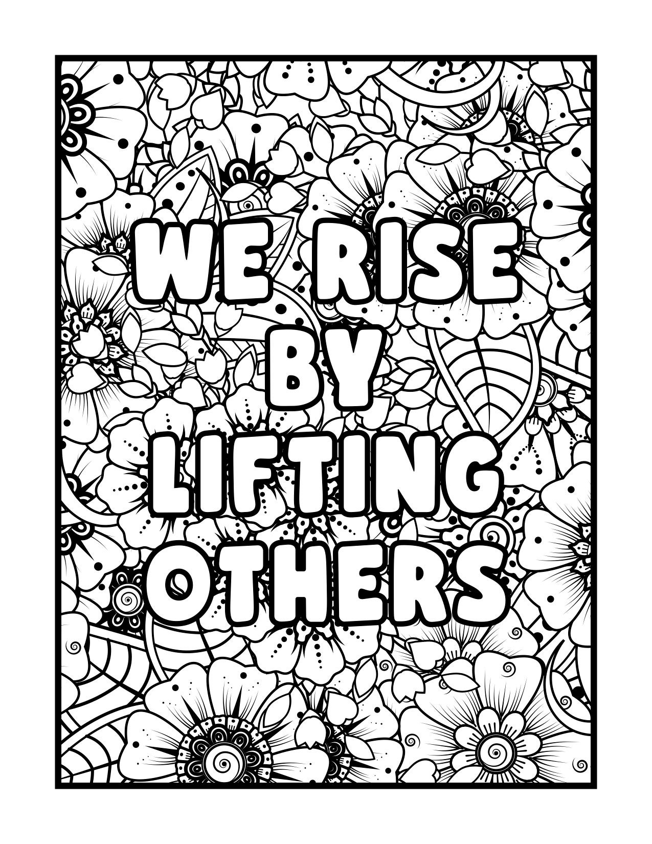 80 Growth Mindset Coloring Pages PRINTABLE Mindset Resources Etsy