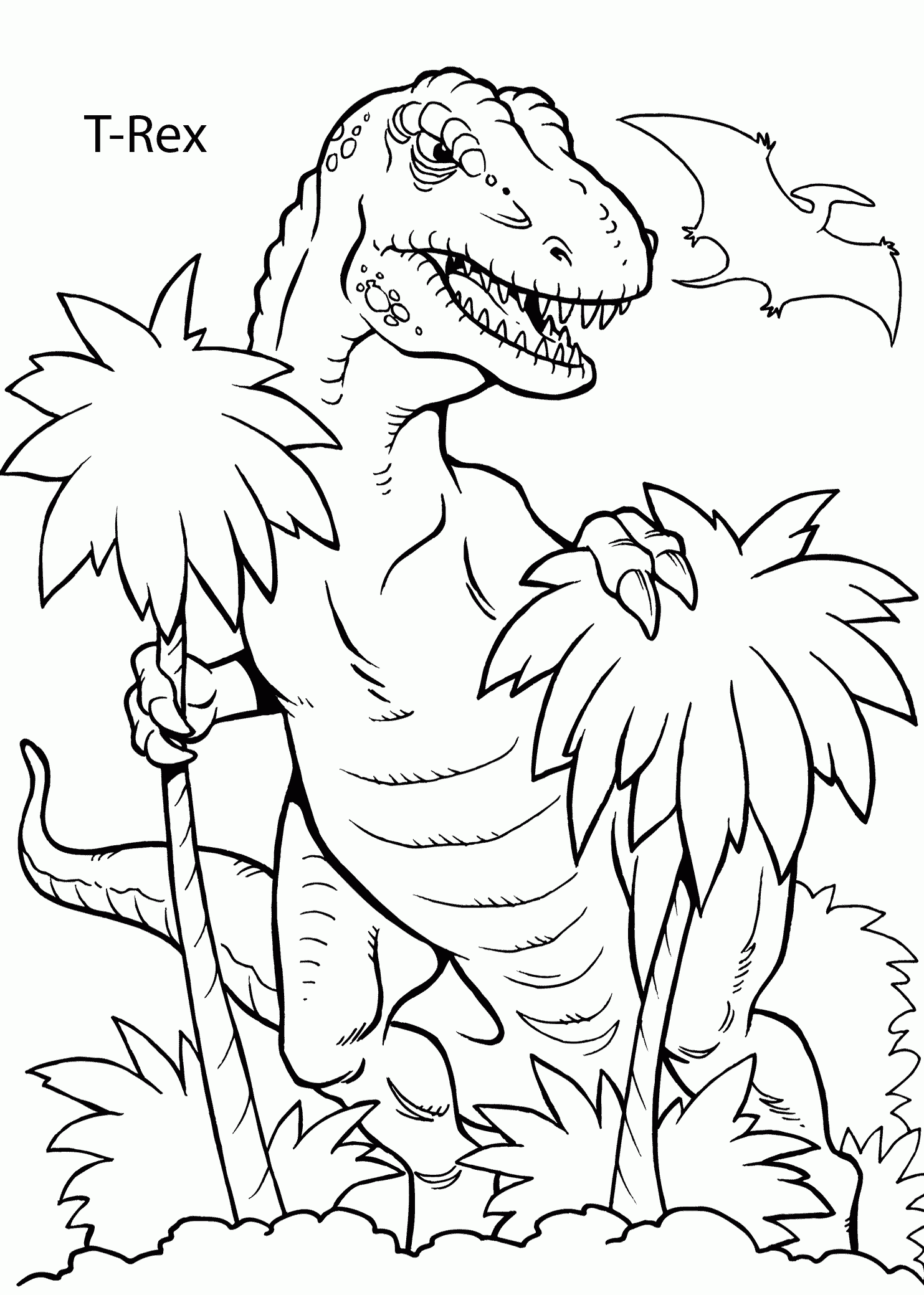 Dinosaur Coloring Page