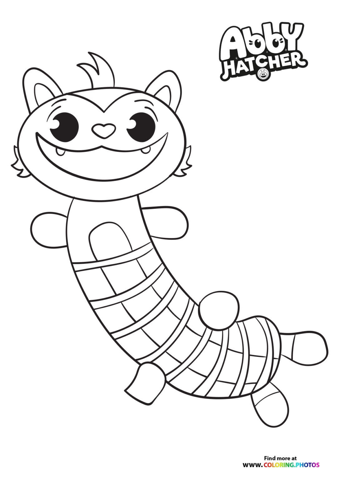 Abby Hatcher Coloring Pages