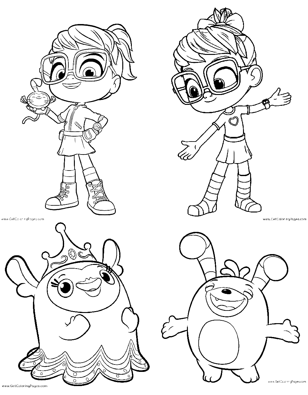 Abby Hatcher Coloring Pages Abby Hatcher Coloring Pages P Ginas Para Colorear Para Ni Os Y