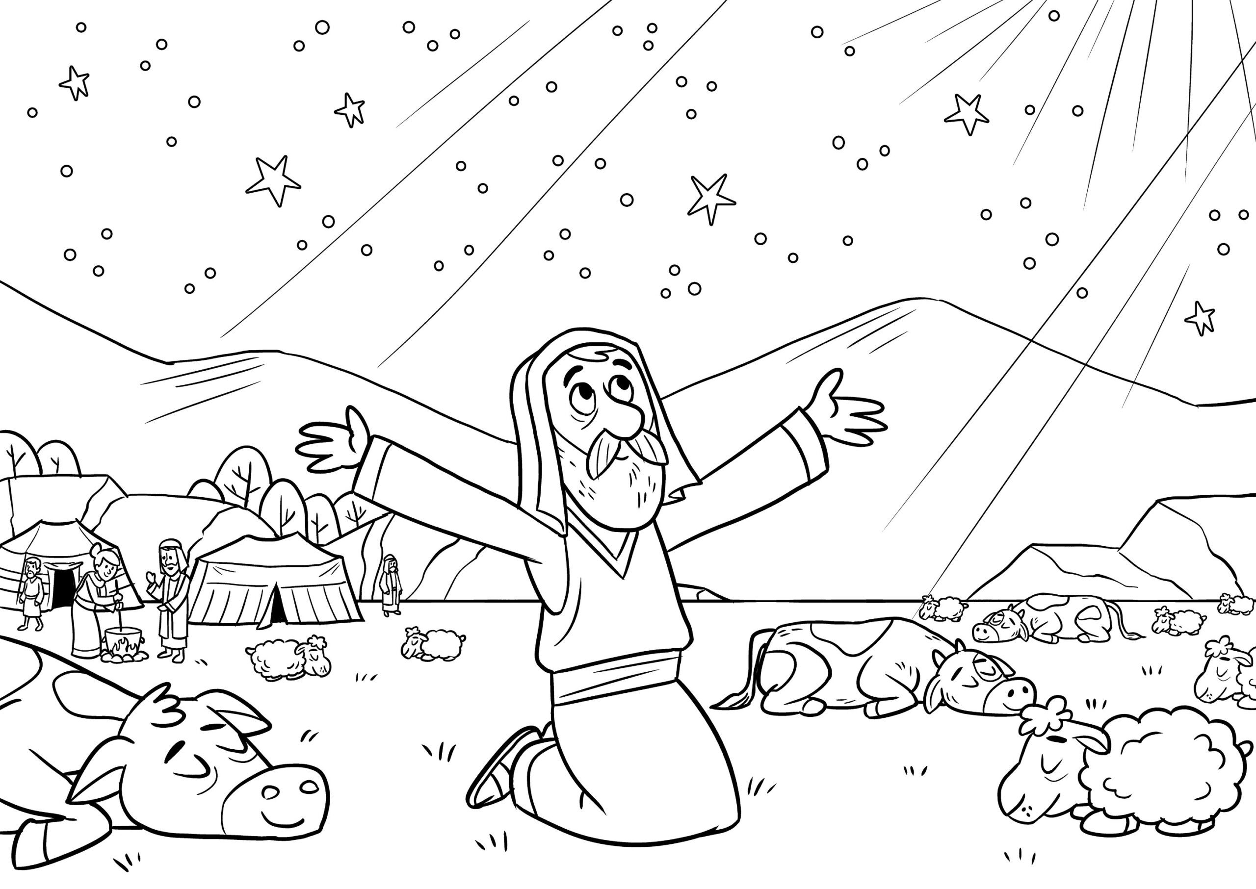 Abraham Coloring Pages At GetColorings Free Printable Colorings Pages To Print And Color