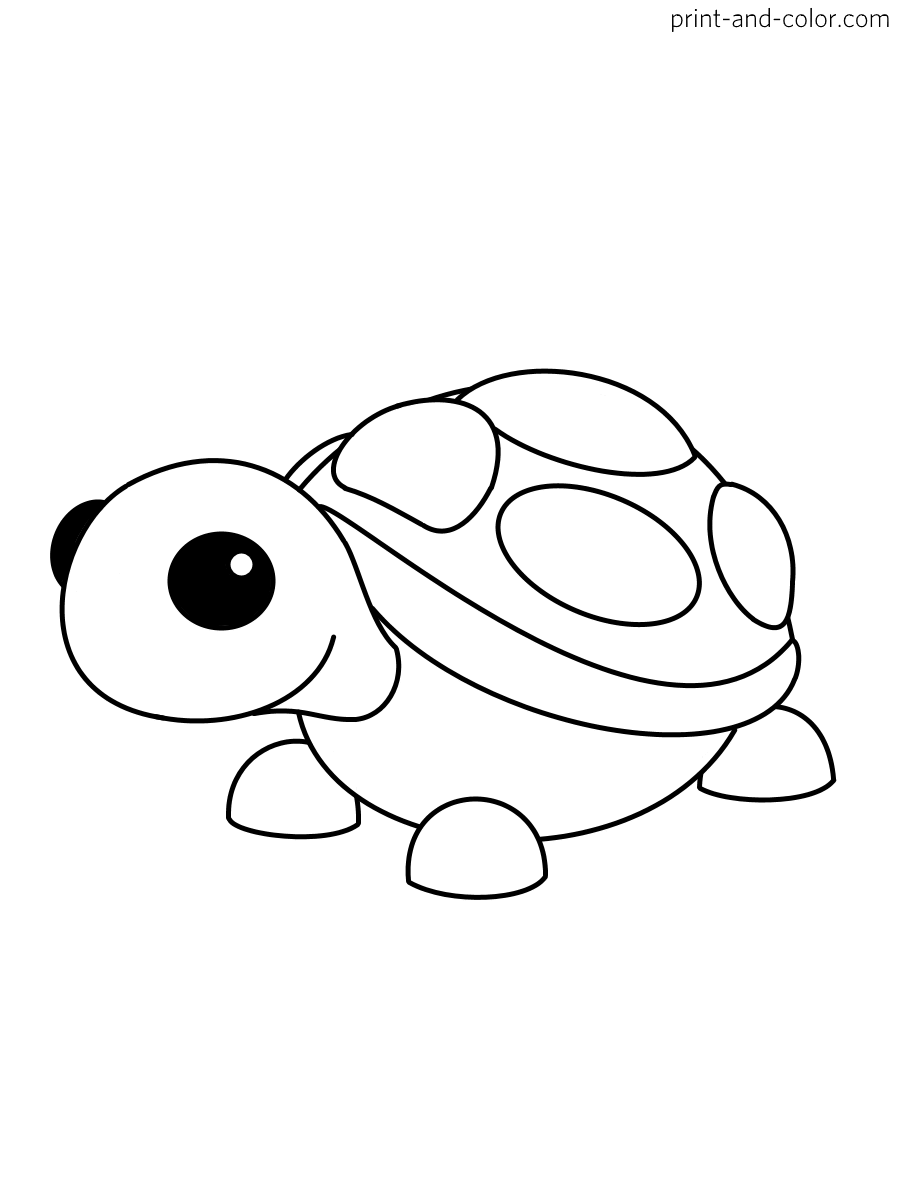 Adopt Me Coloring Pages Print And Color