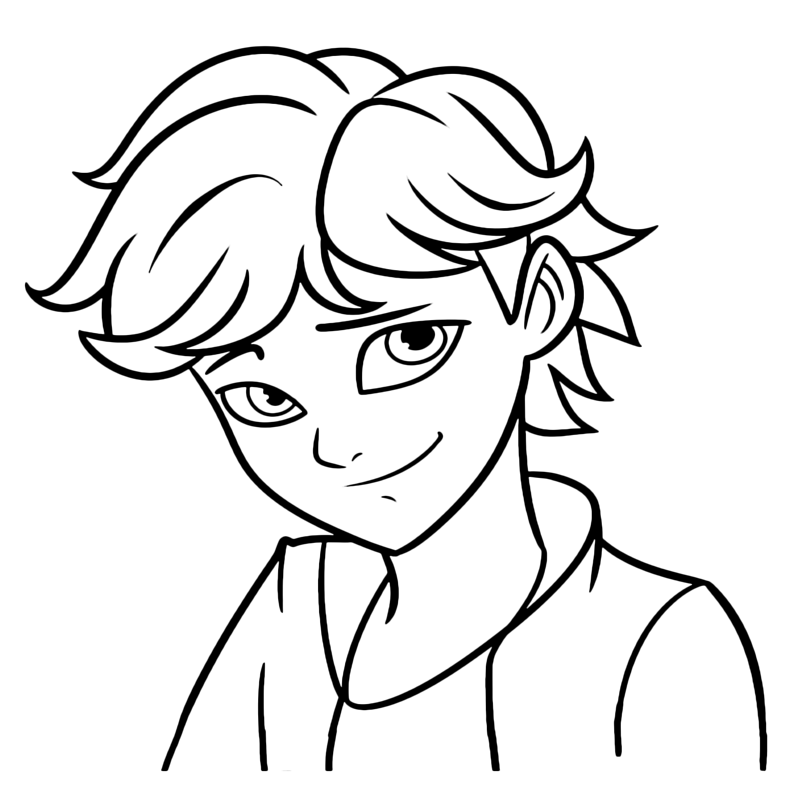 Adrien Cat Noir Coloring Pages Miraculous Ladybug And Cat Noir Coloring Pages Free Coloring