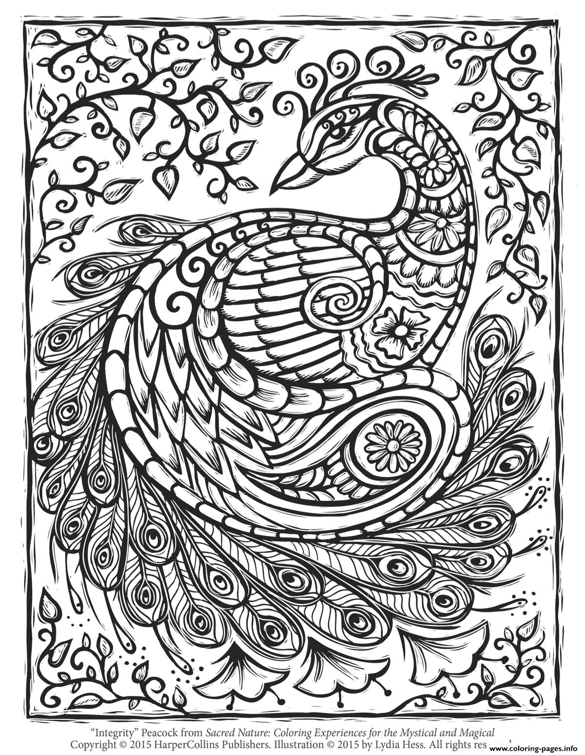 Advanced Coloring Pages Printable