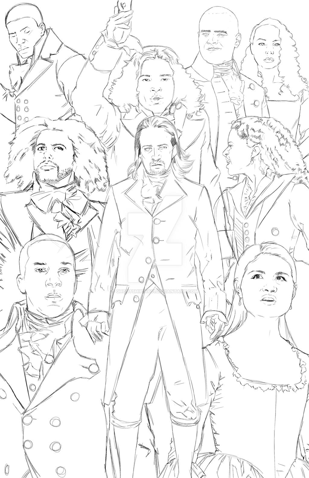 Alexander Hamilton Coloring Page Coloring Pages
