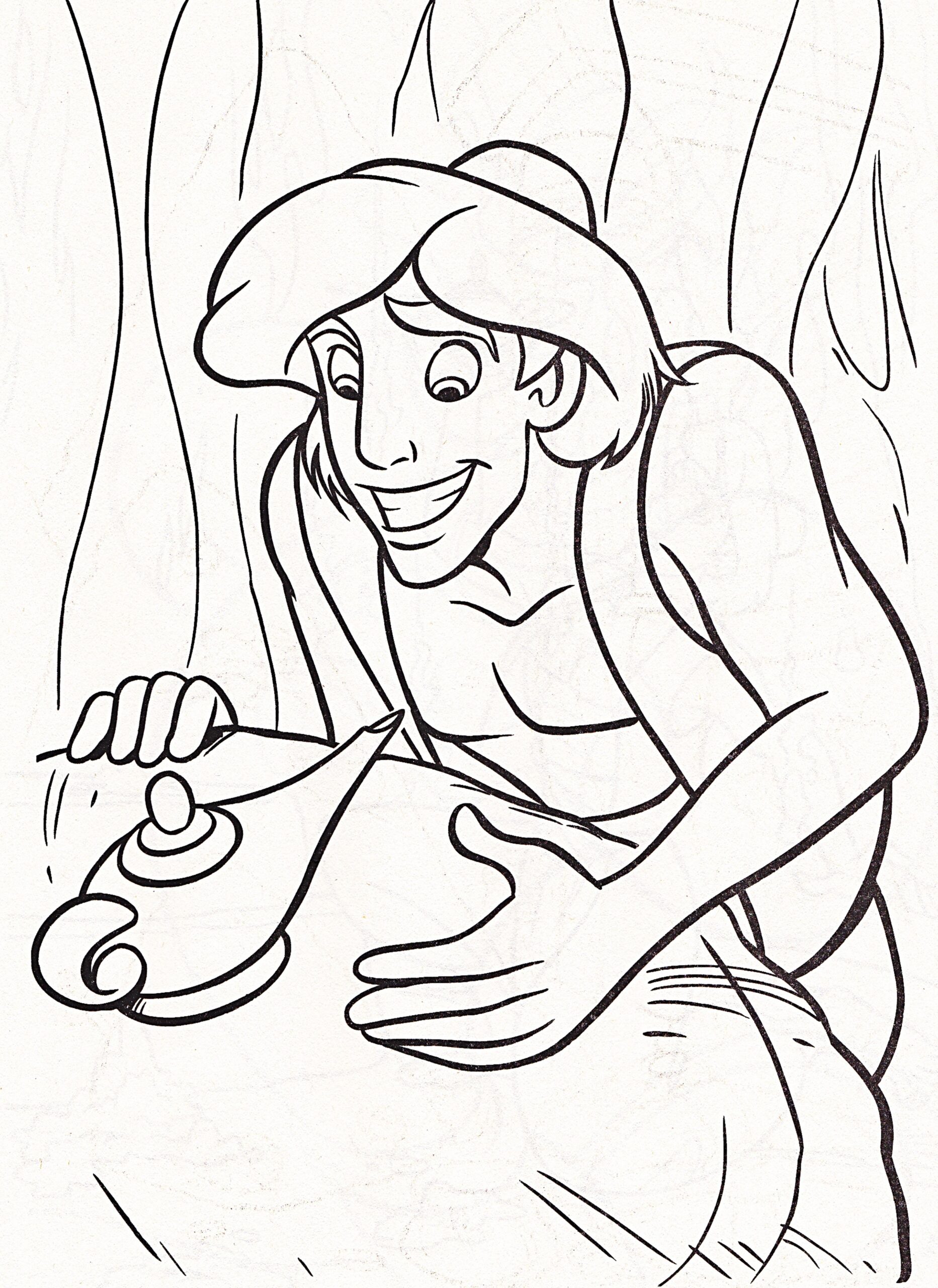 Aladdin Coloring Pages