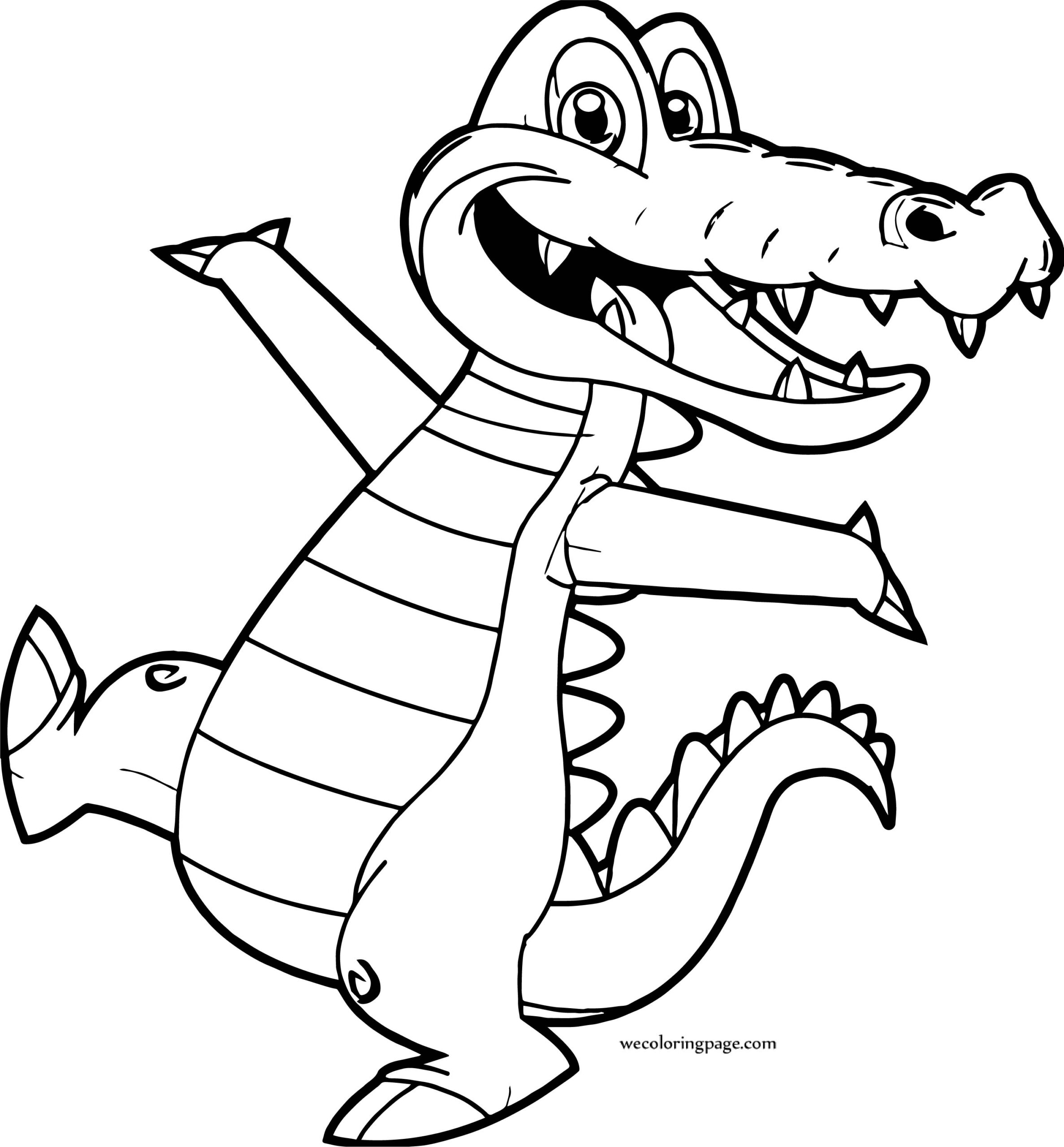 Alligator Coloring Pages