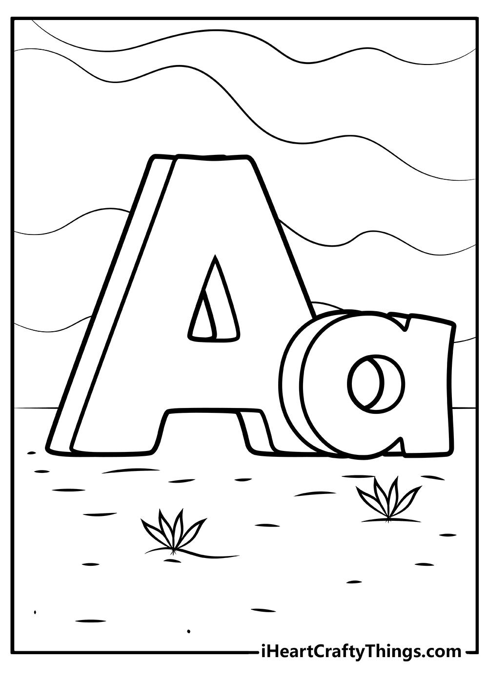 Alphabet Coloring Pages Pdf