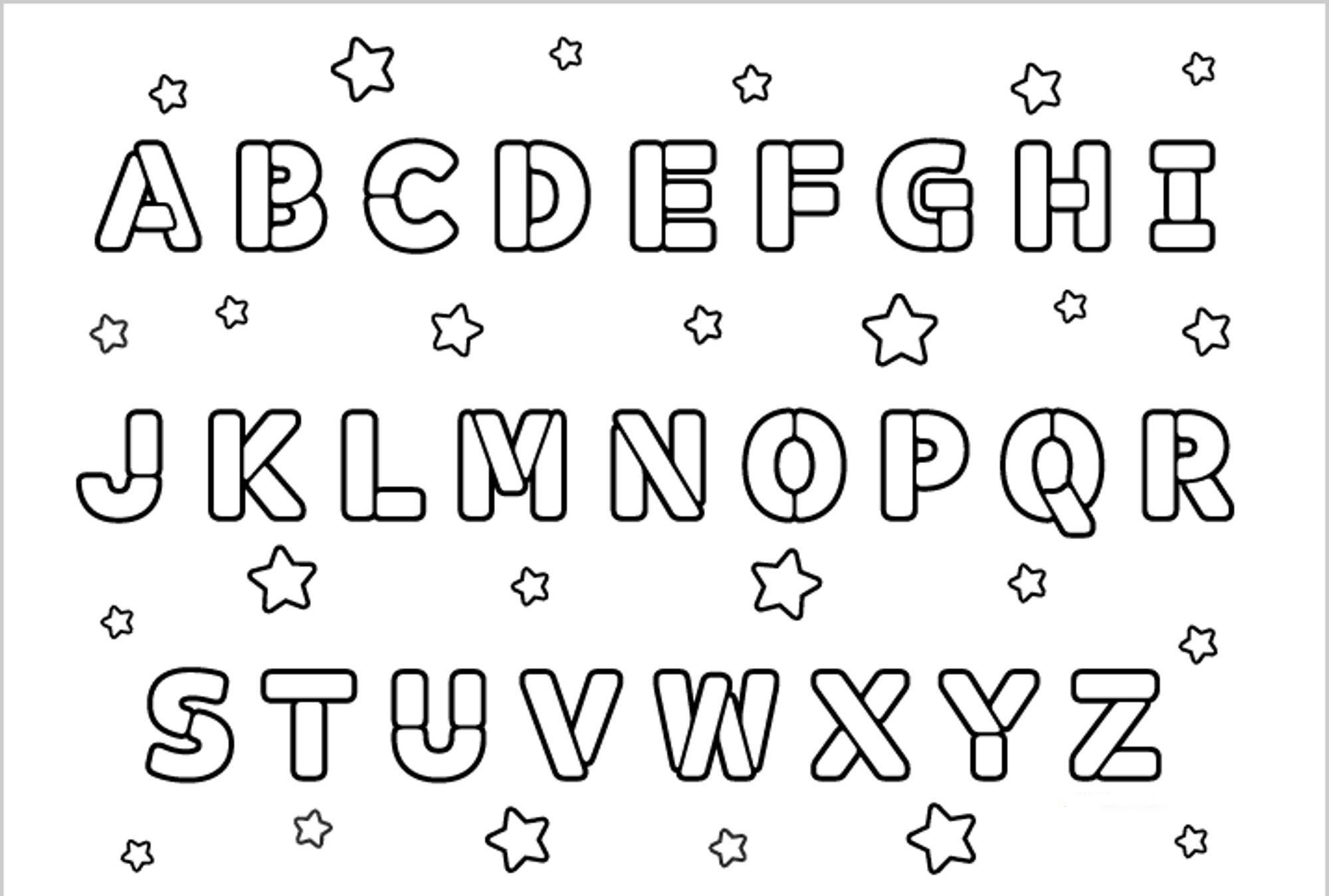 Alphabet Coloring Worksheets Pdf AlphabetWorksheetsFree