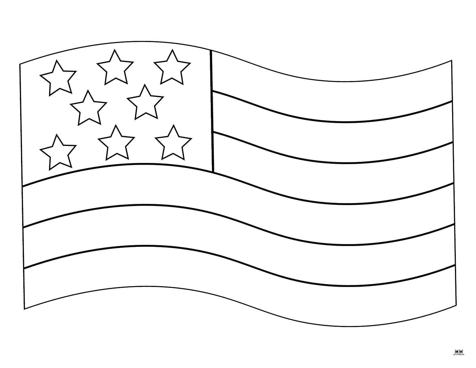 Flag Coloring Pages