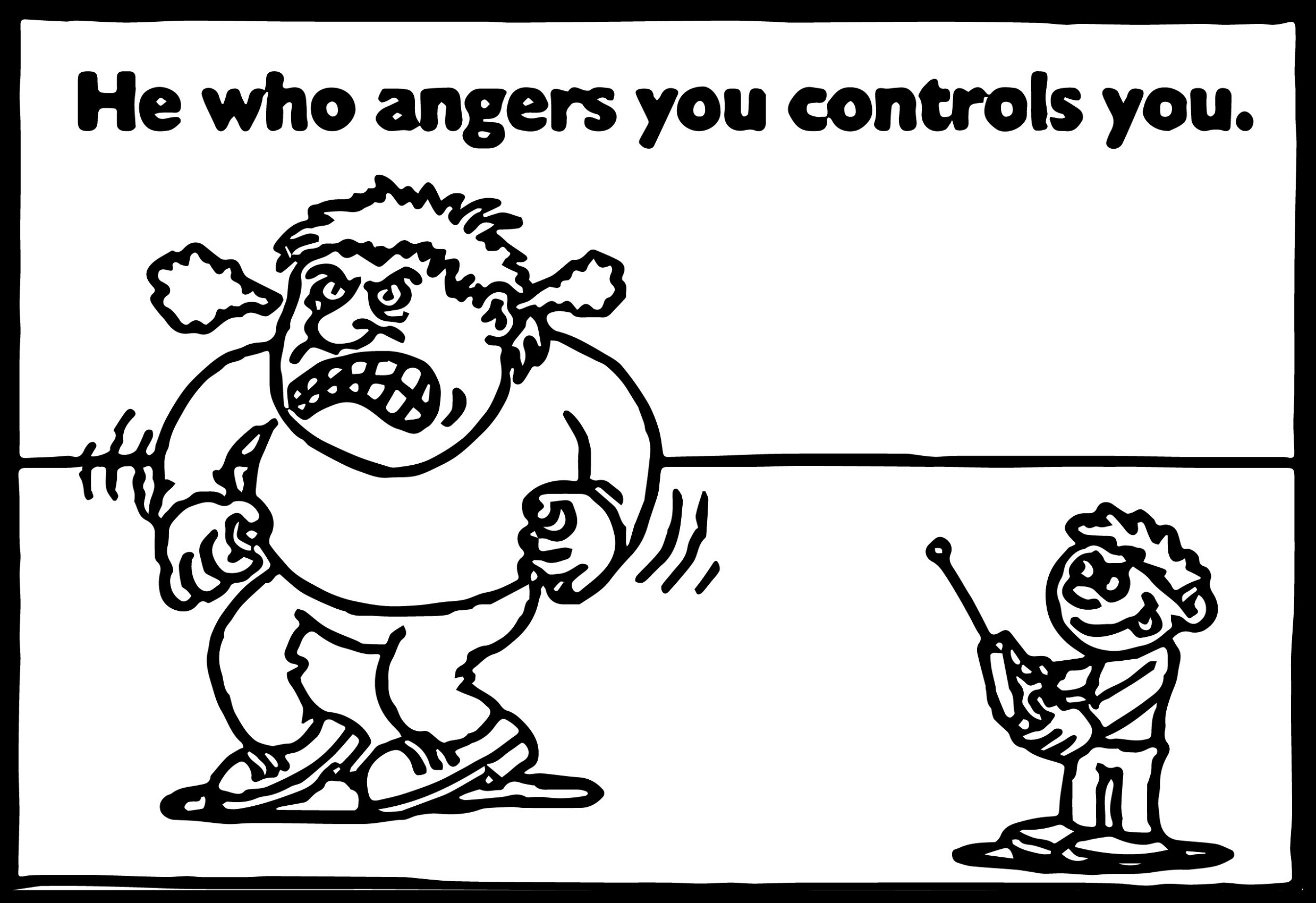 Anger Management Coloring Pages Full Pages Educative Printable